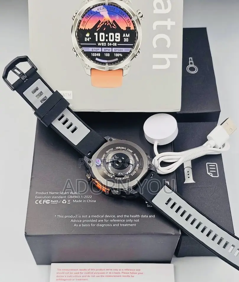 Hd300 Amoled Rugged Smart Watch