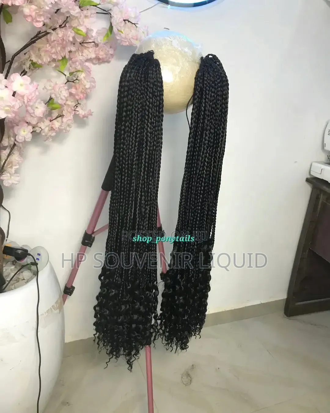 30" Braided Ponytail