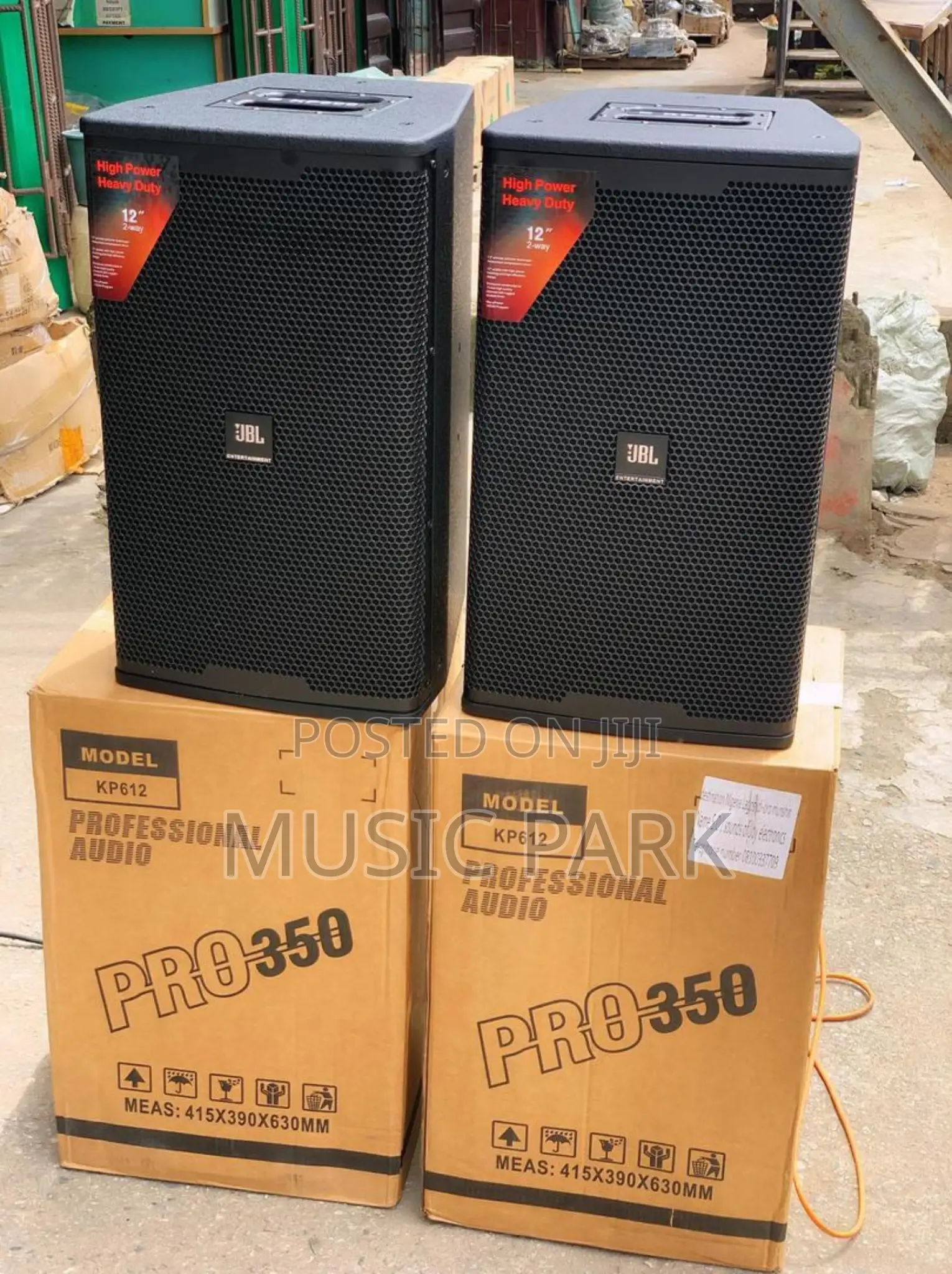  JBL Kp612 12" Professional Pa Speakers – Pair for Sale 