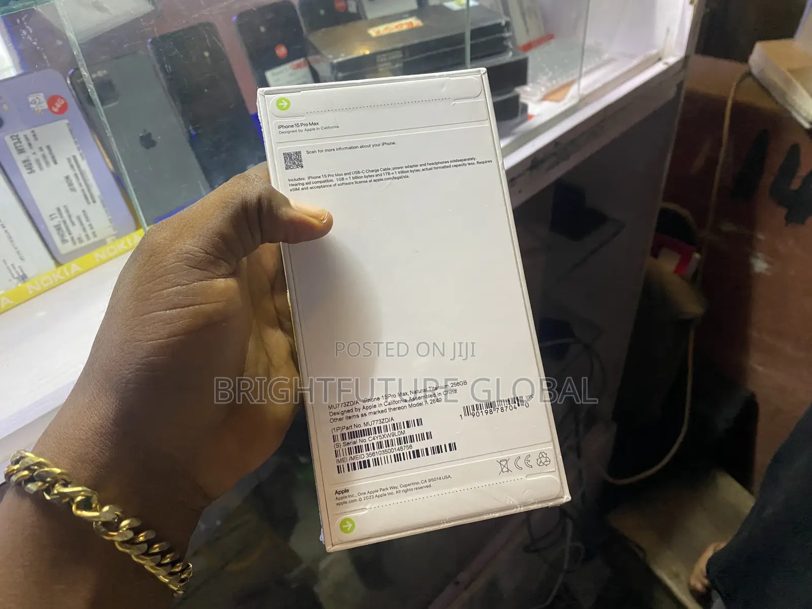 New Apple iPhone 15 Pro Max 256 GB Black