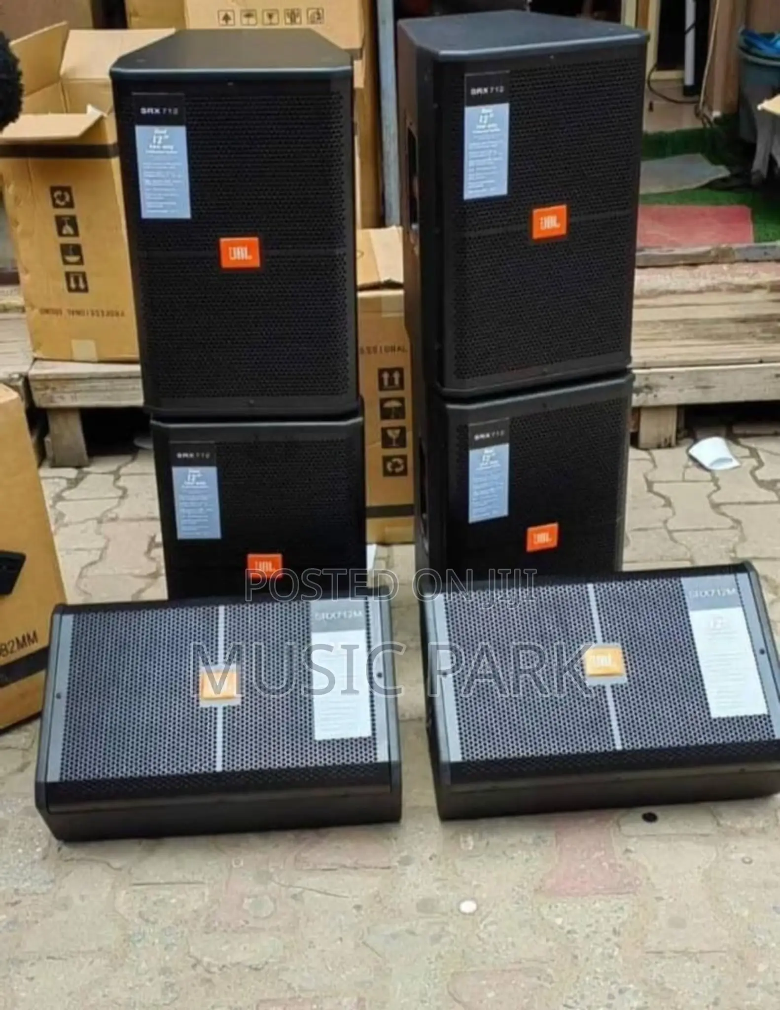JBL Srx712 + Srx712m 12" Pro Stage System for Sale  Available