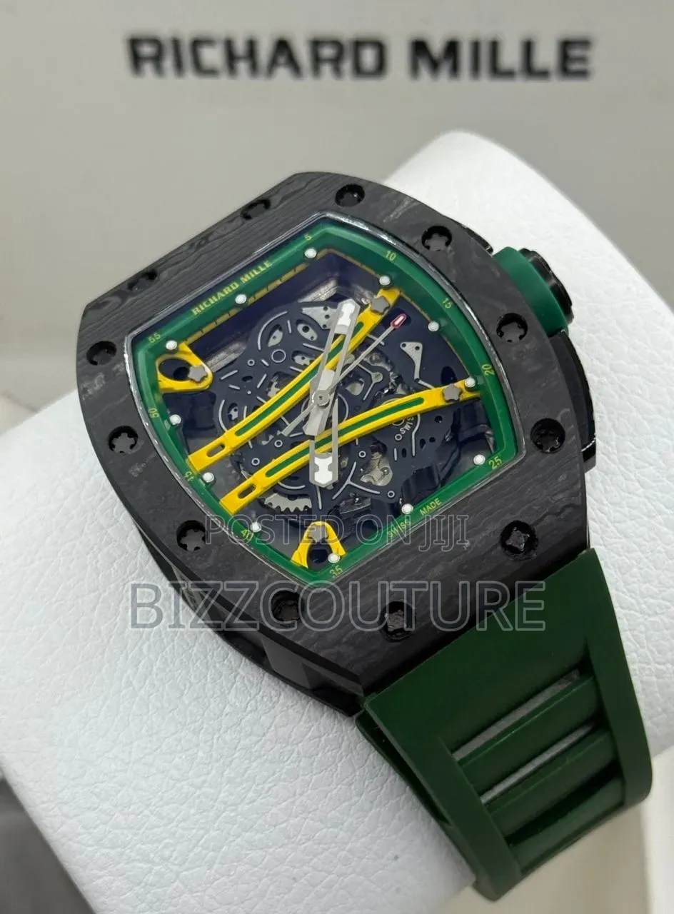 Original Richard Mille Rm 61-01 Yohan Blake Rubber Available in Store