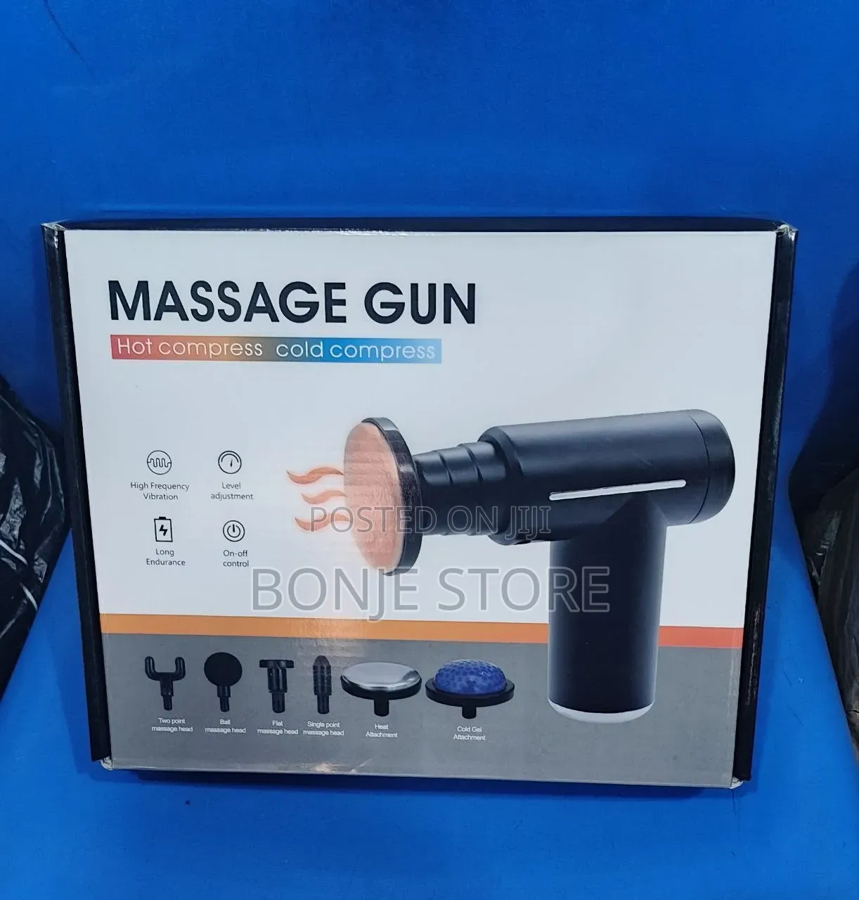 6 Head Blueidea Wireless Massage Gun Cold Compress and Hot Compress