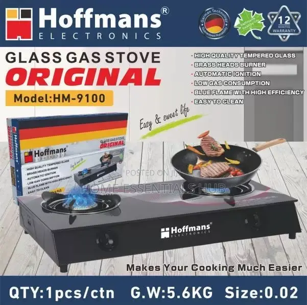 Hoffman 2-Burner Gas Stove