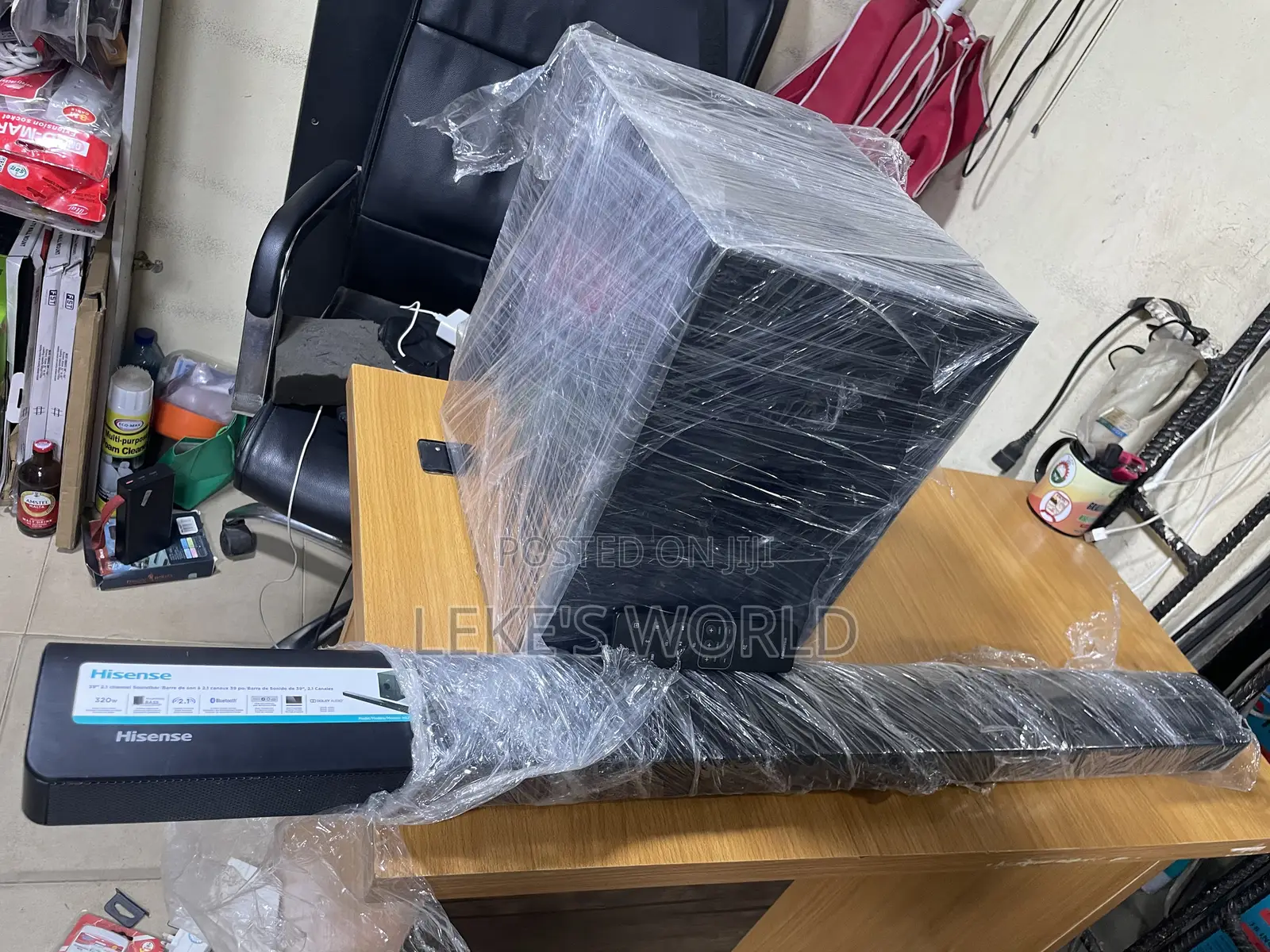 Hisense 320watts Wireless Subwoofer Soundbar