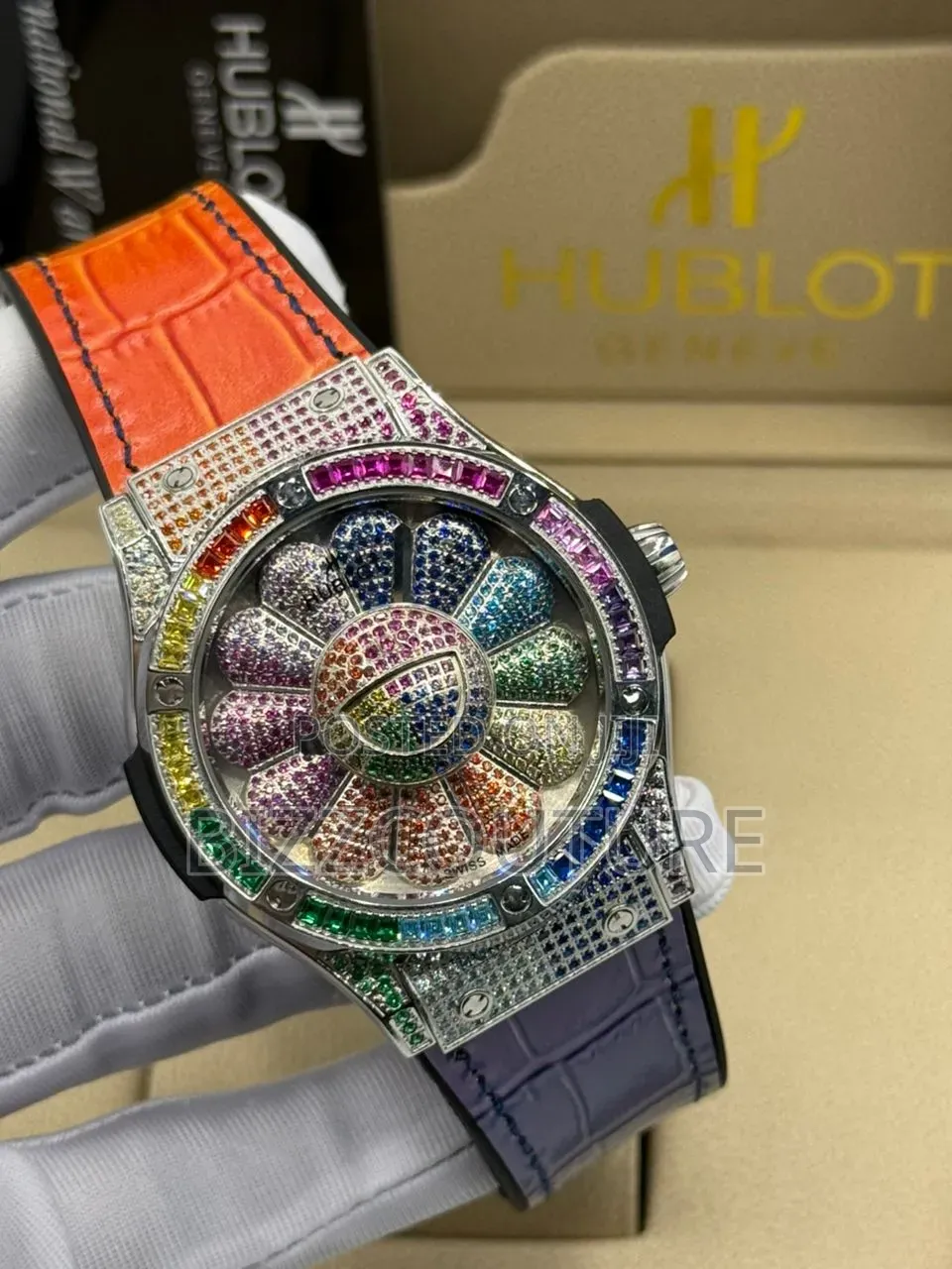Original Hublot Classic Takashi Murakami Sapphire Available in Store