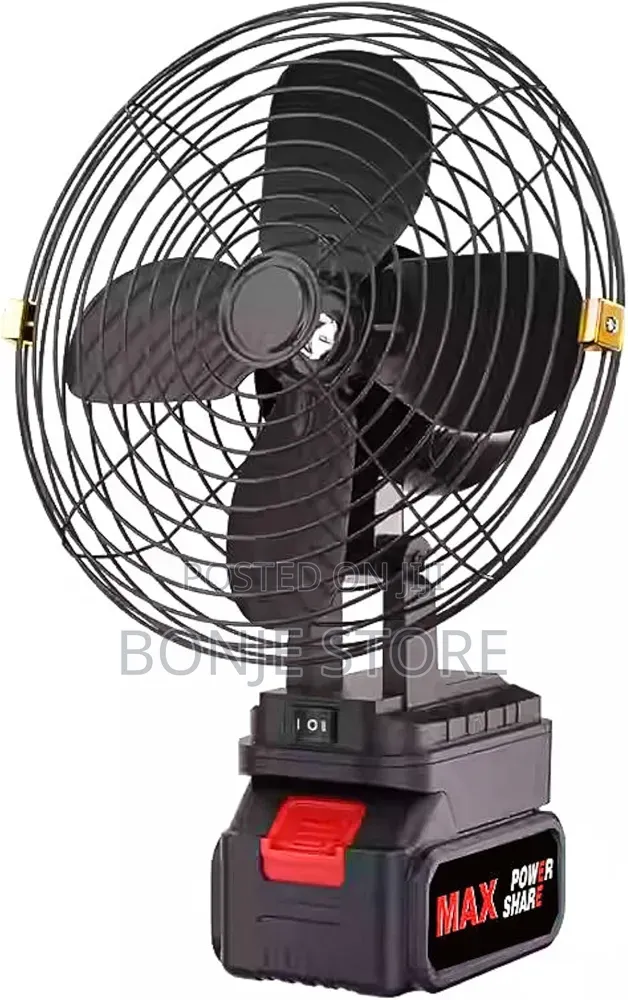 Rotating Lithium Fan With 2 Batteries