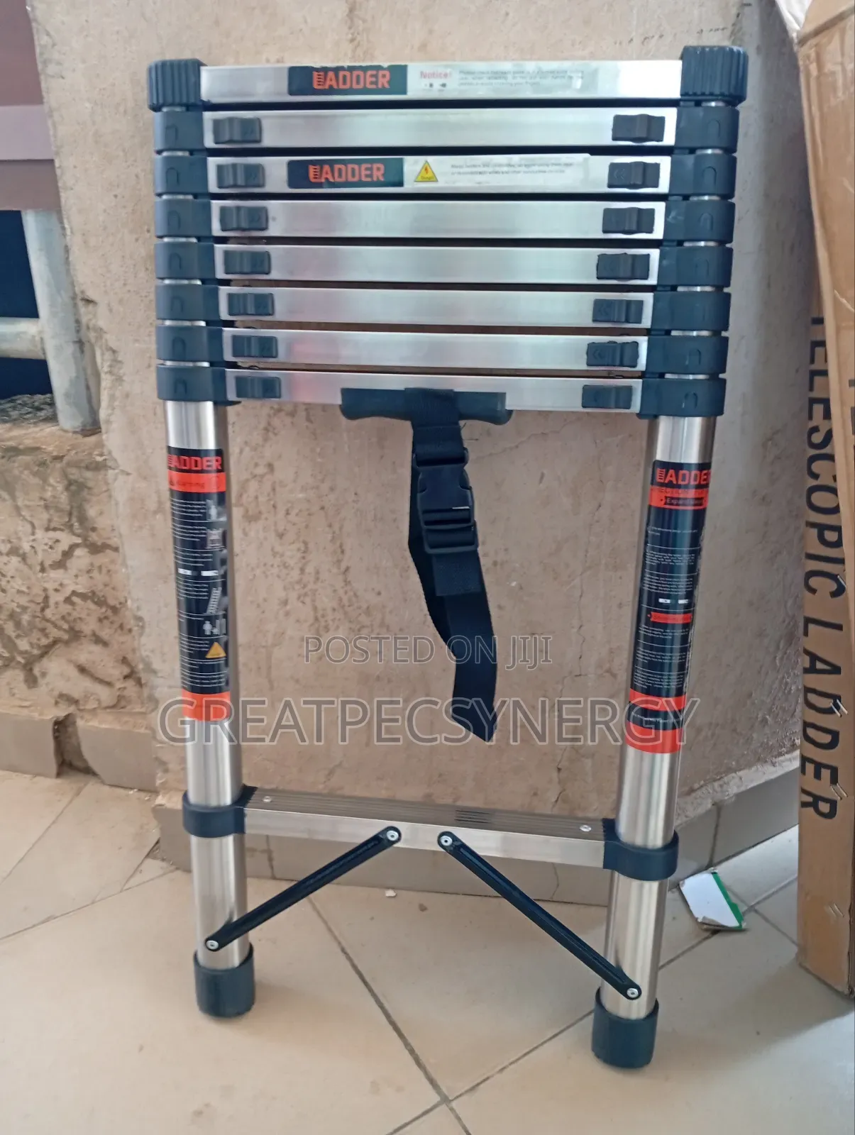 3.5 Metal Telescopic Ladder