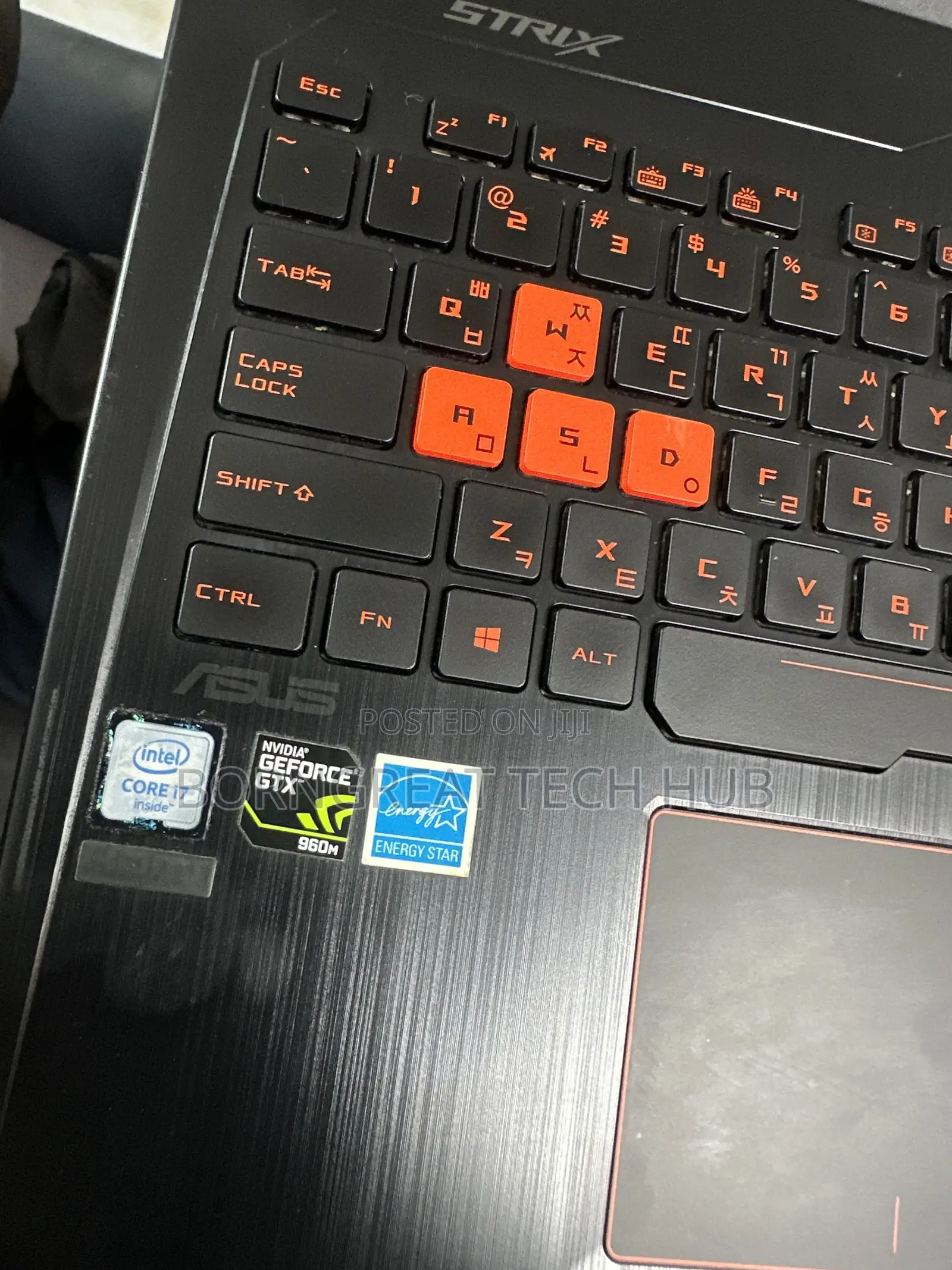 New Laptop Asus ROG GL553VD 8GB Intel Core i7 SSD 256GB