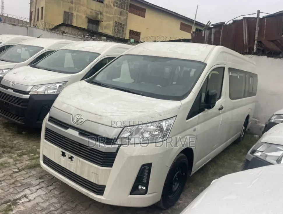 New Toyota HiAce 2025 White