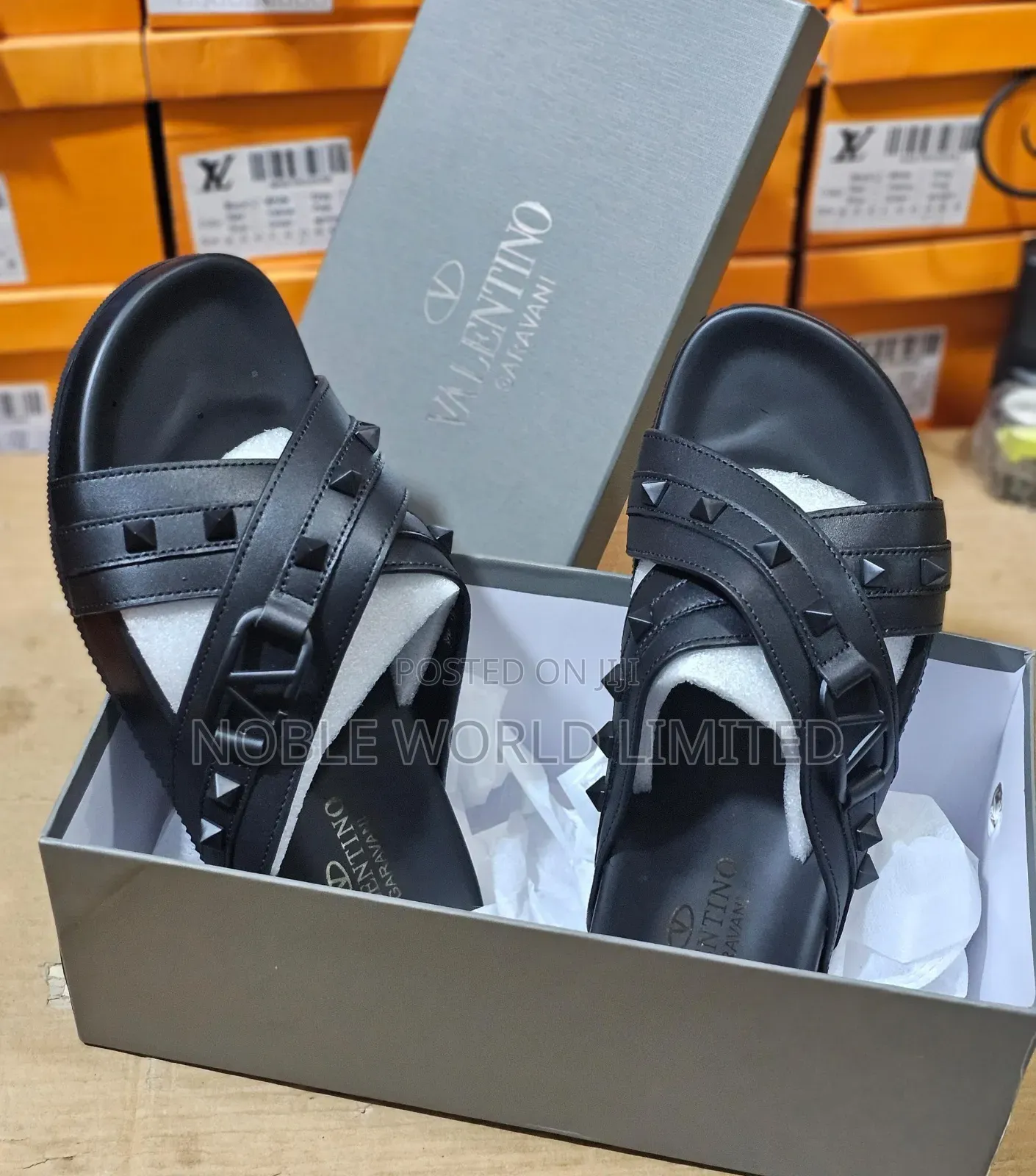 Ventino Pam Slippers (Fully Boxed) Frank 7g