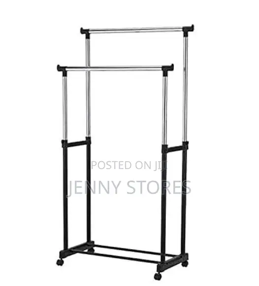 30kg Double Pole Telescopic Clothe Rack