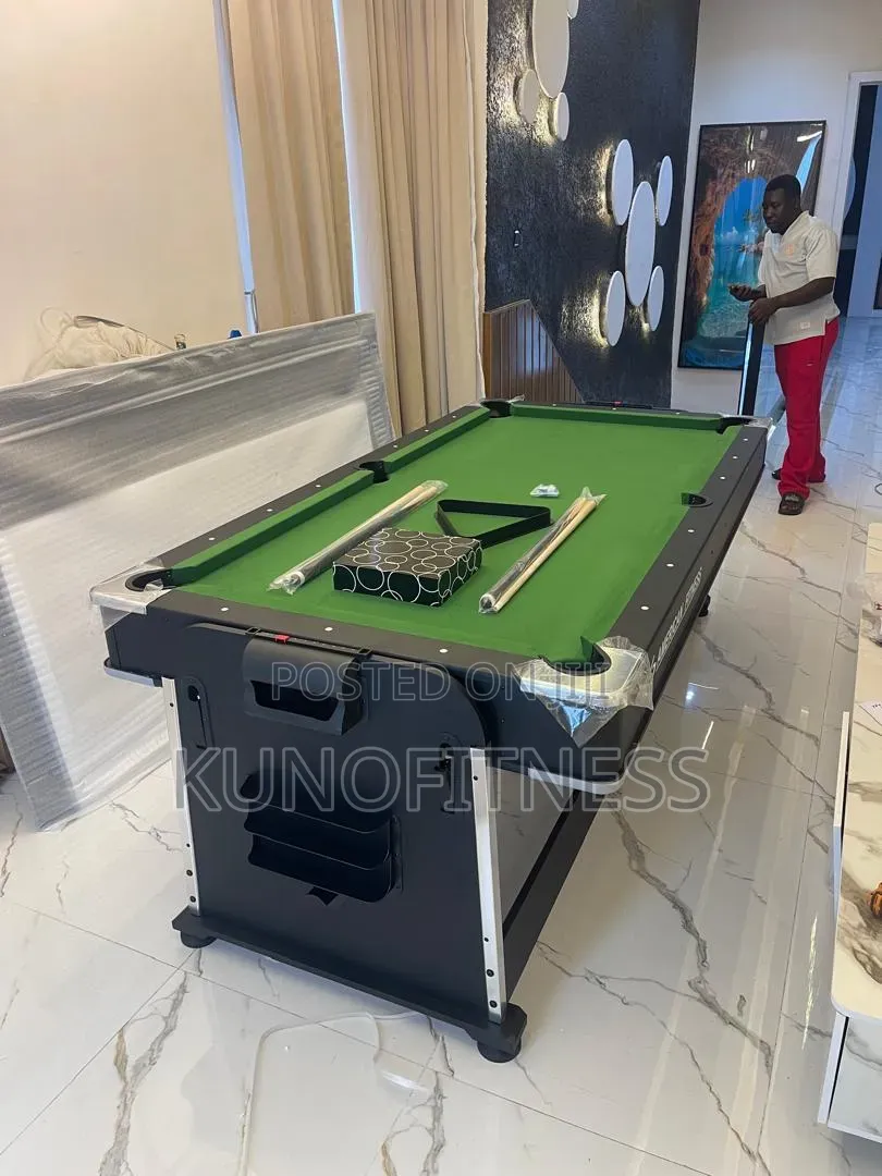 7ft Pool Air Hockey Dining Tennis Table 4-in-1 | Game Table