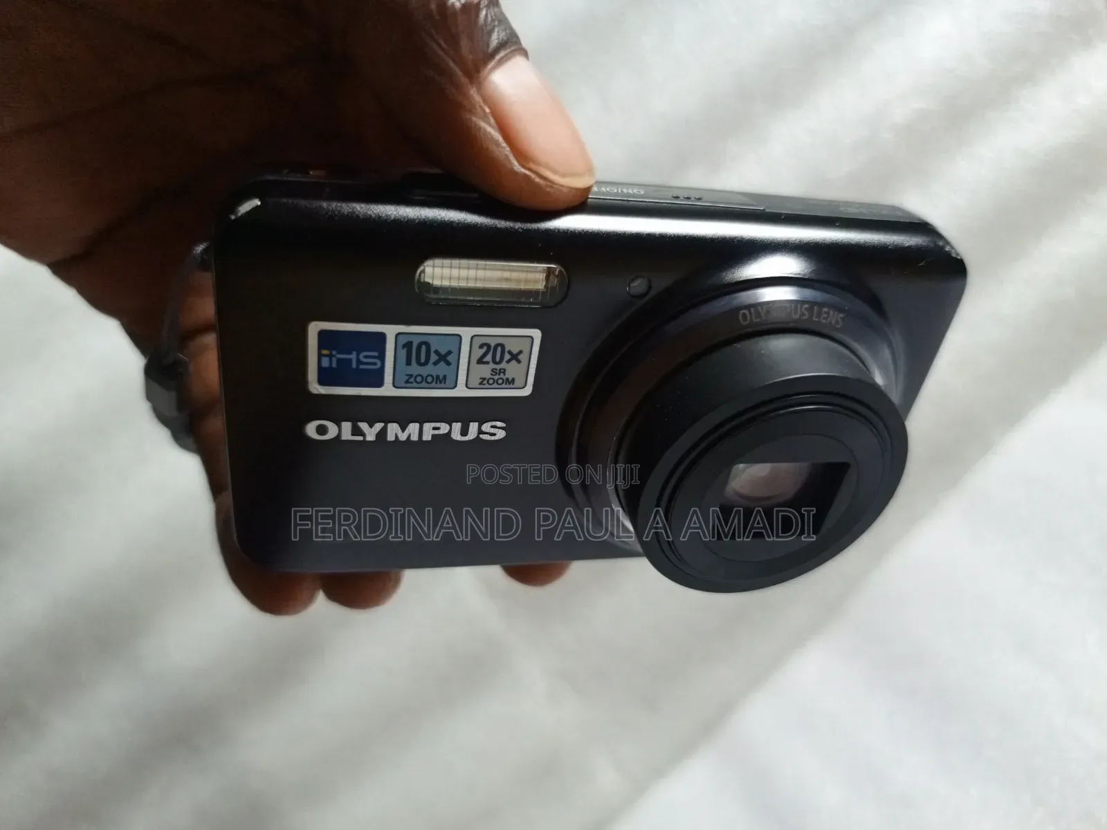 Olympus Digital Photo Camera for Vintage Passport Snapping