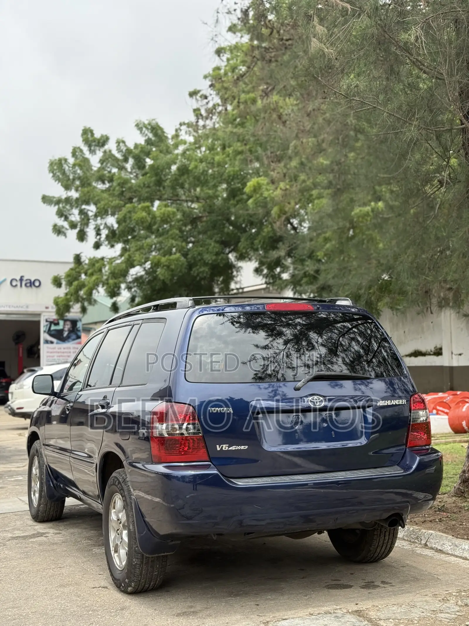 Toyota Highlander 2007 Blue