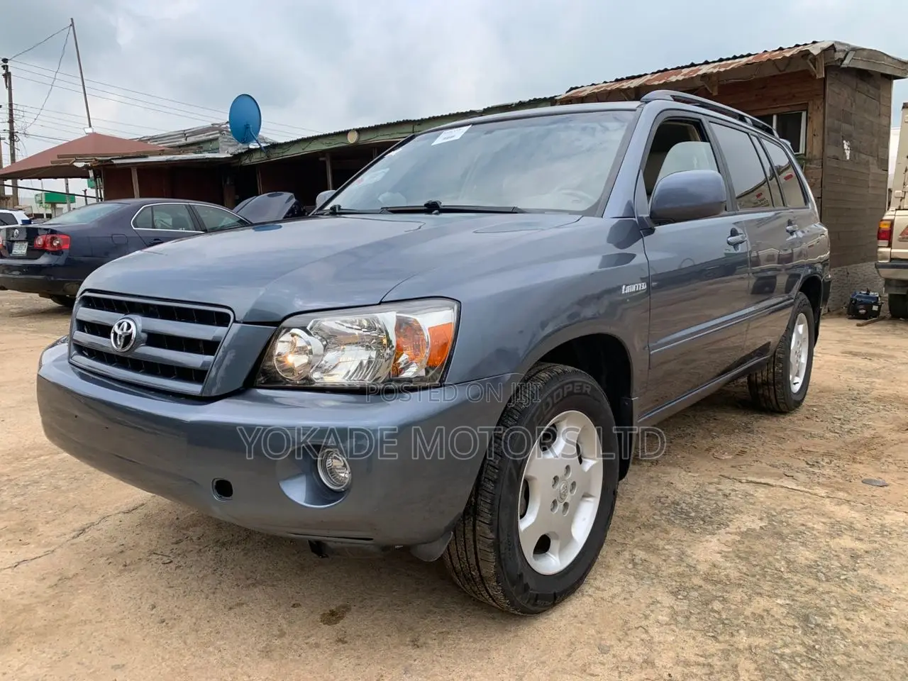 Toyota Highlander Limited V6 2005 Blue