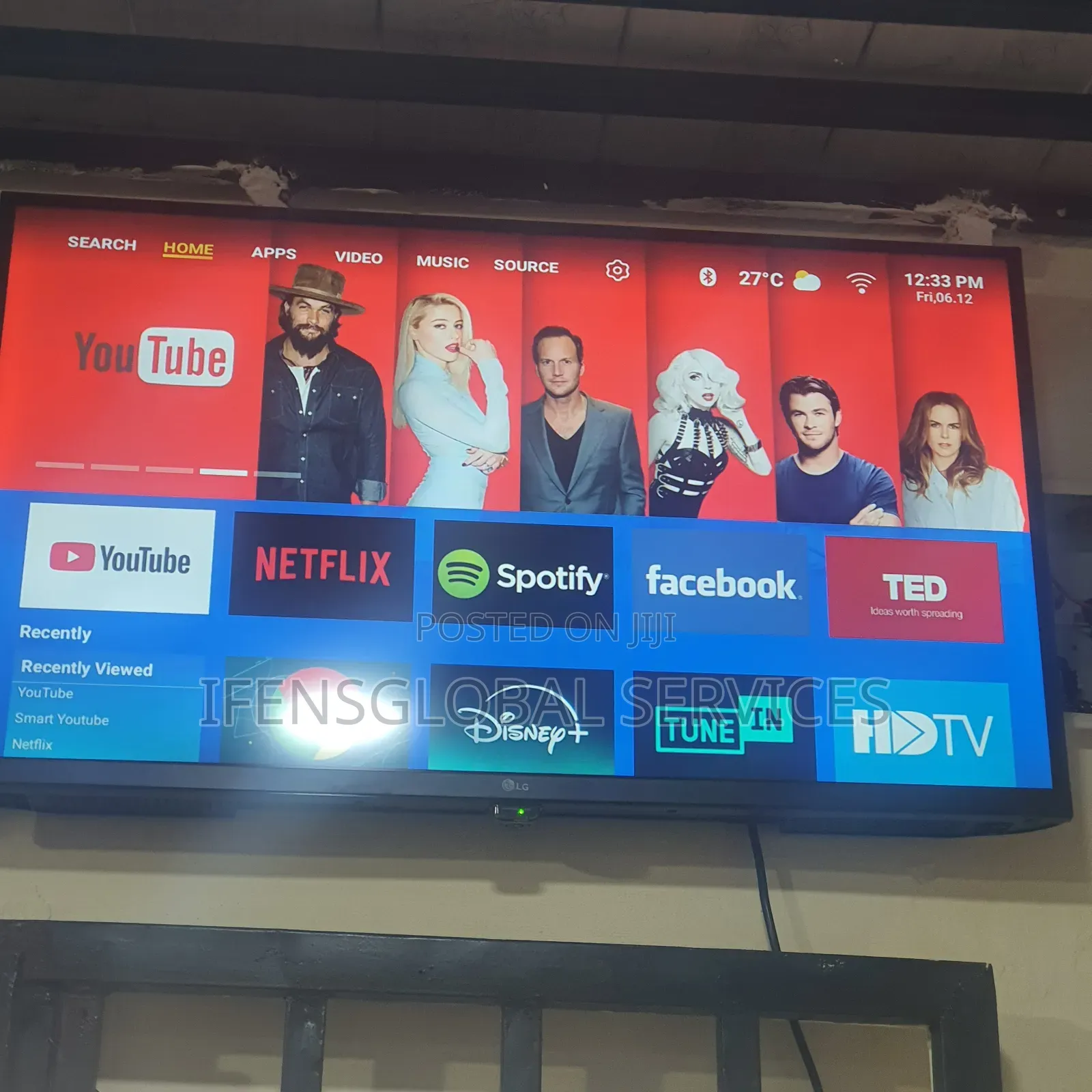 32" Lg Smart Television