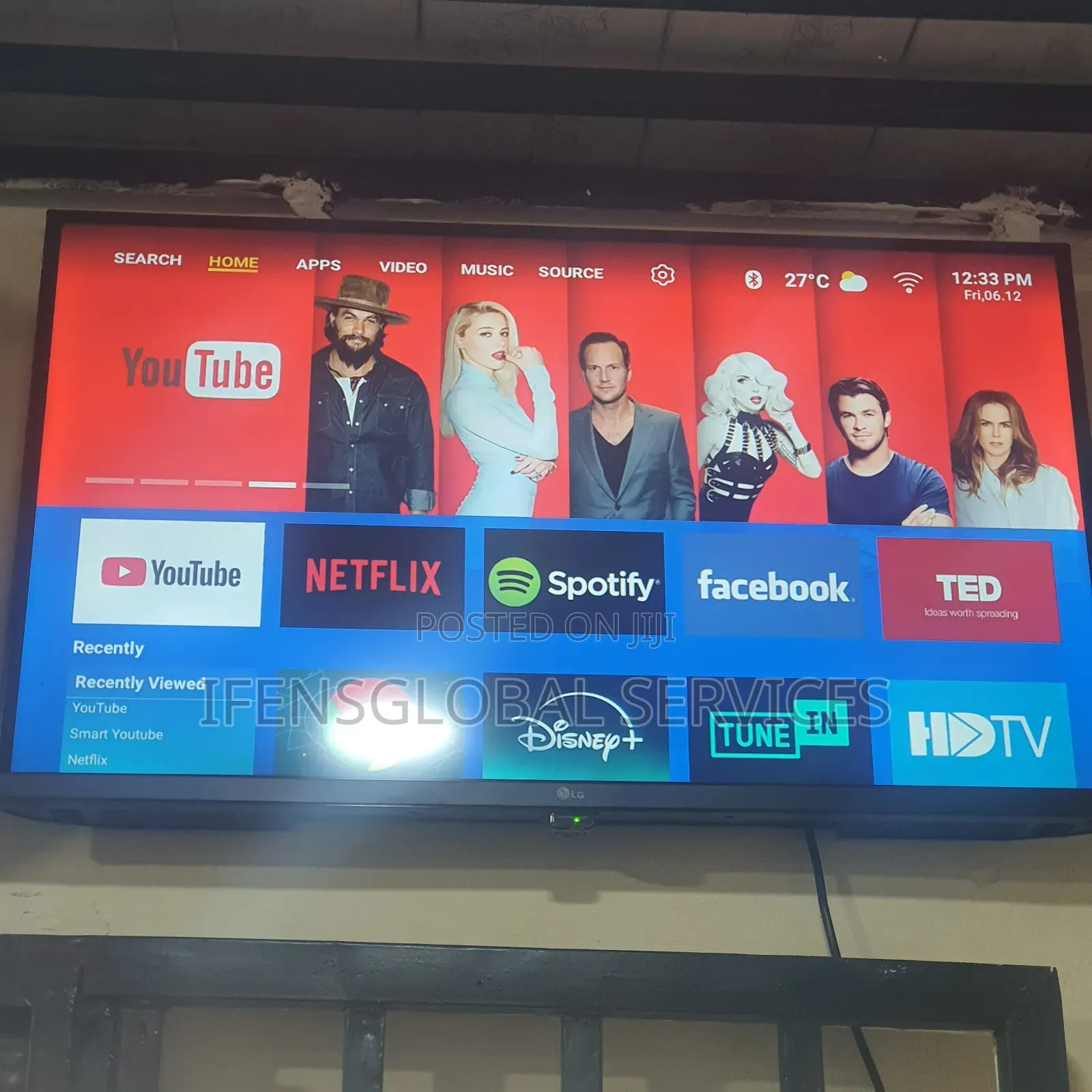 32" Lg Smart Television