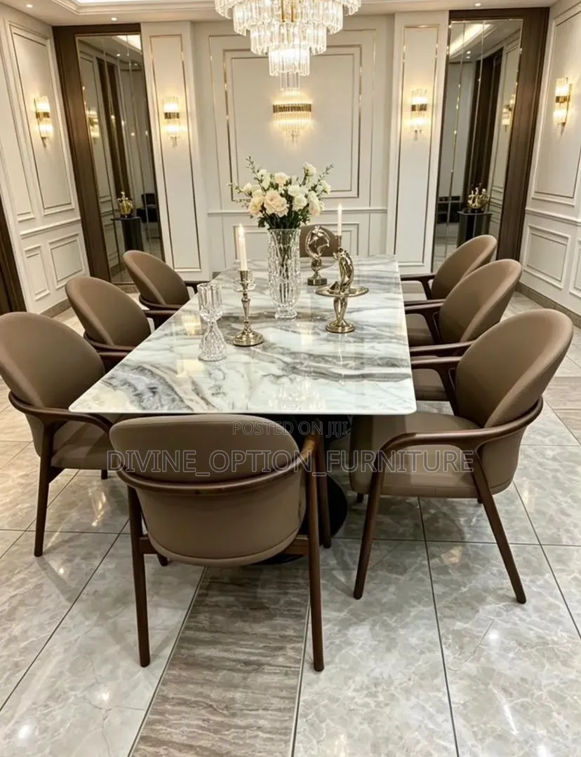 Contemporary Dinning Tables With 8chairs