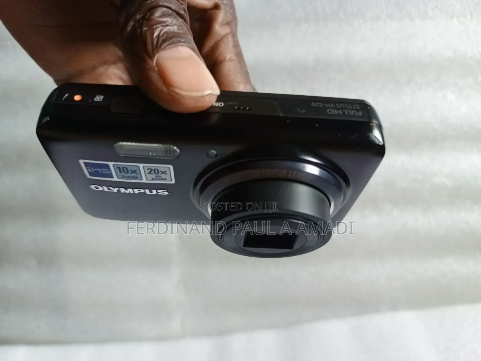 Olympus Digital Photo Camera for Vintage Passport Snapping