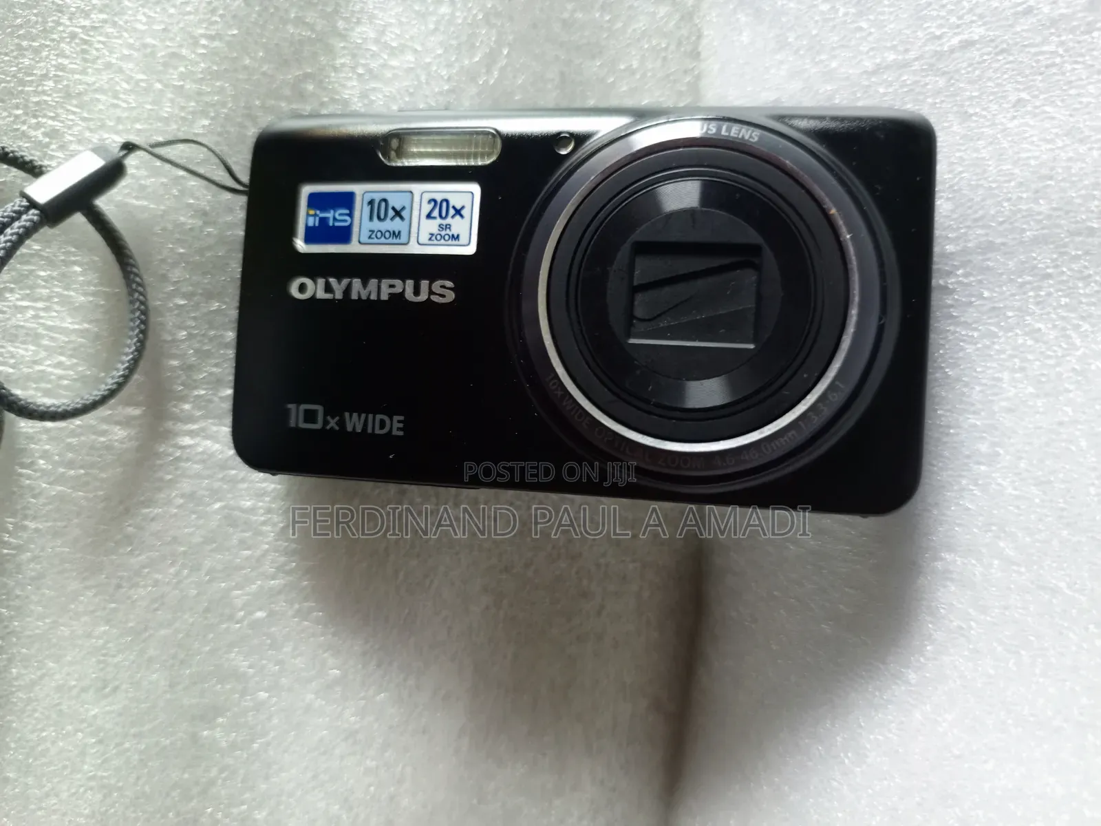 Olympus Digital Photo Camera for Vintage Passport Snapping