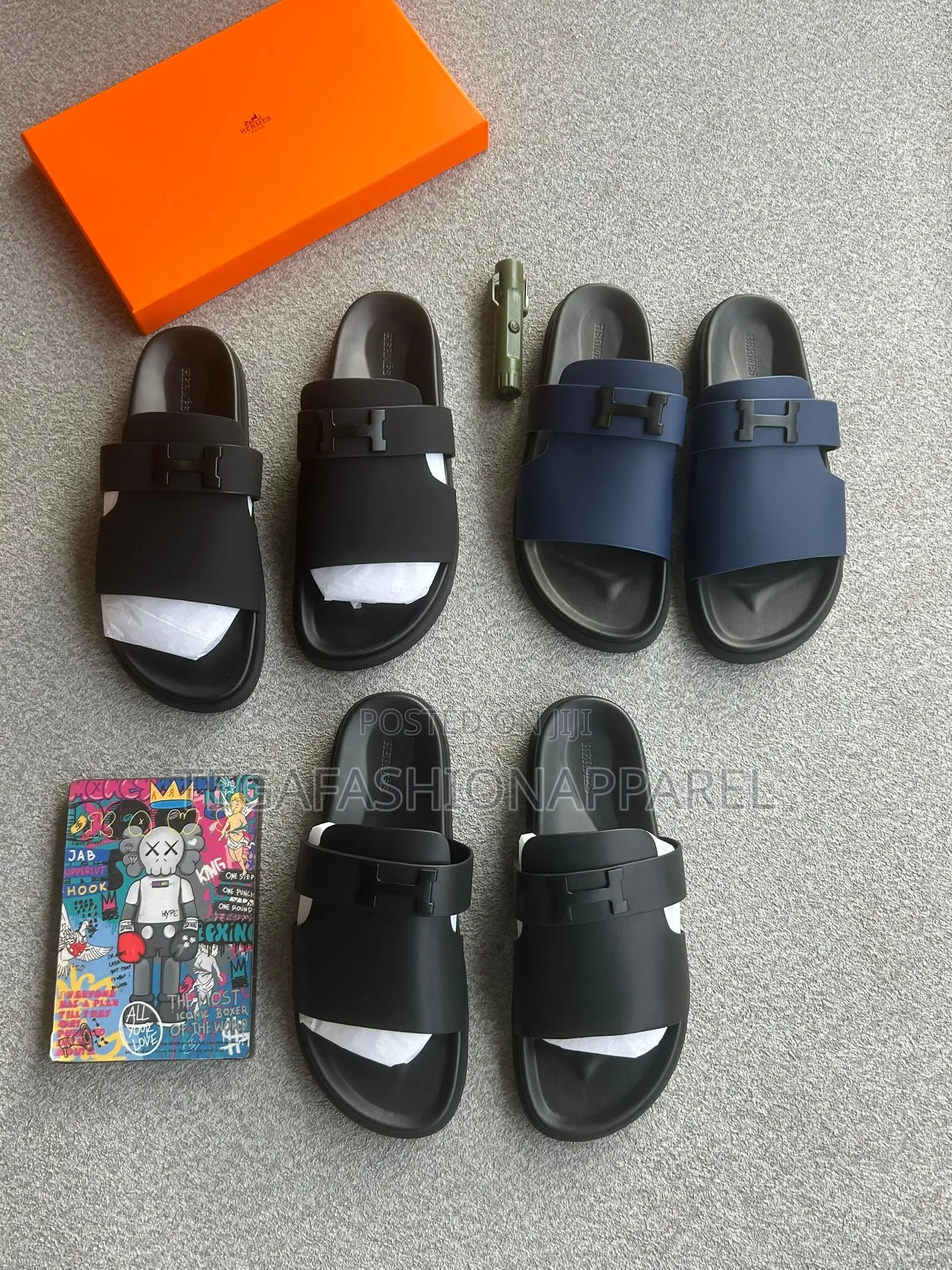Hermès-Paris -Quality Leather Slide