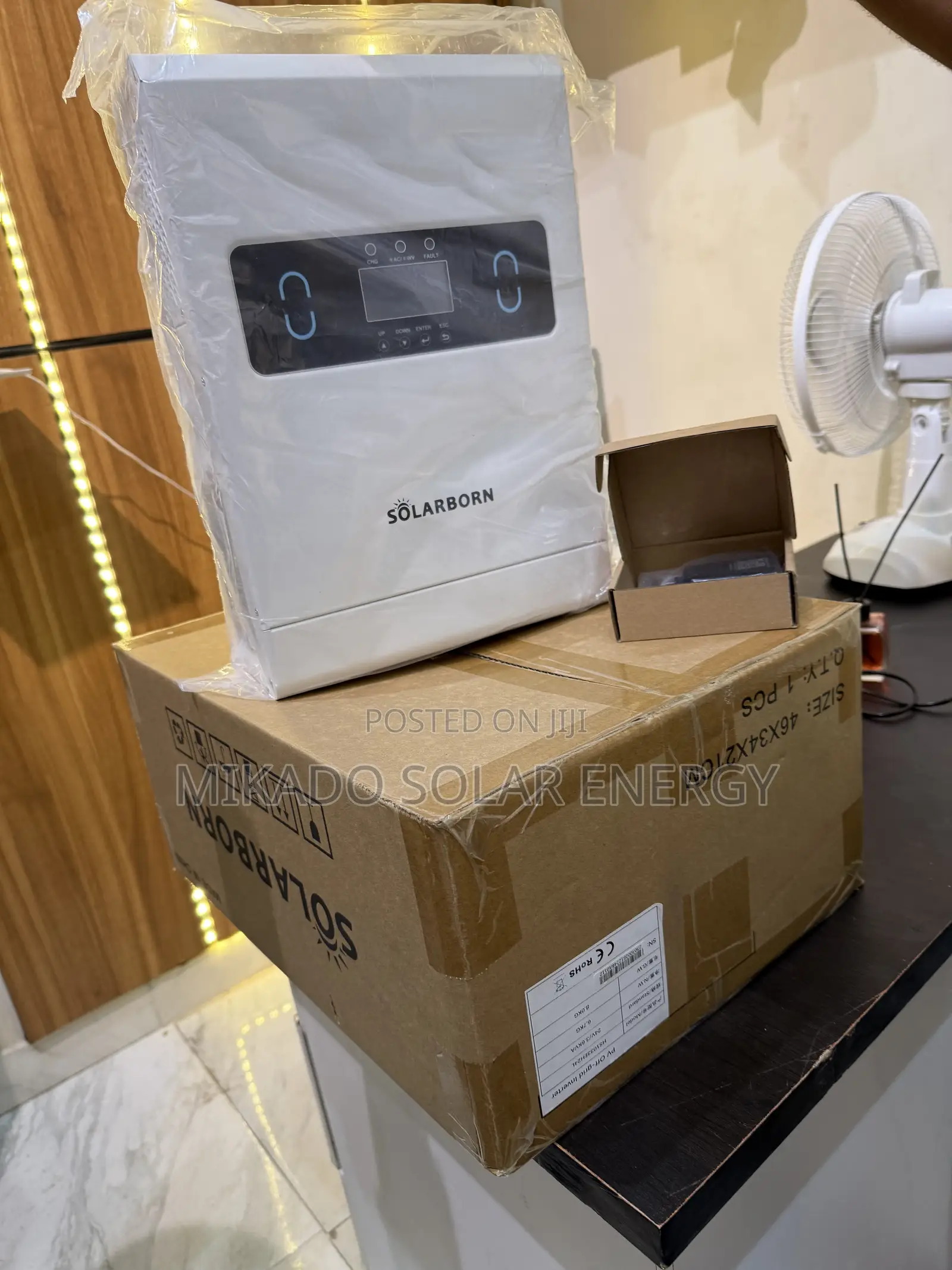 Solarborn 3.6kva Hybrid Solar Inverter With Wifi | Pure Sine Wave MPPT