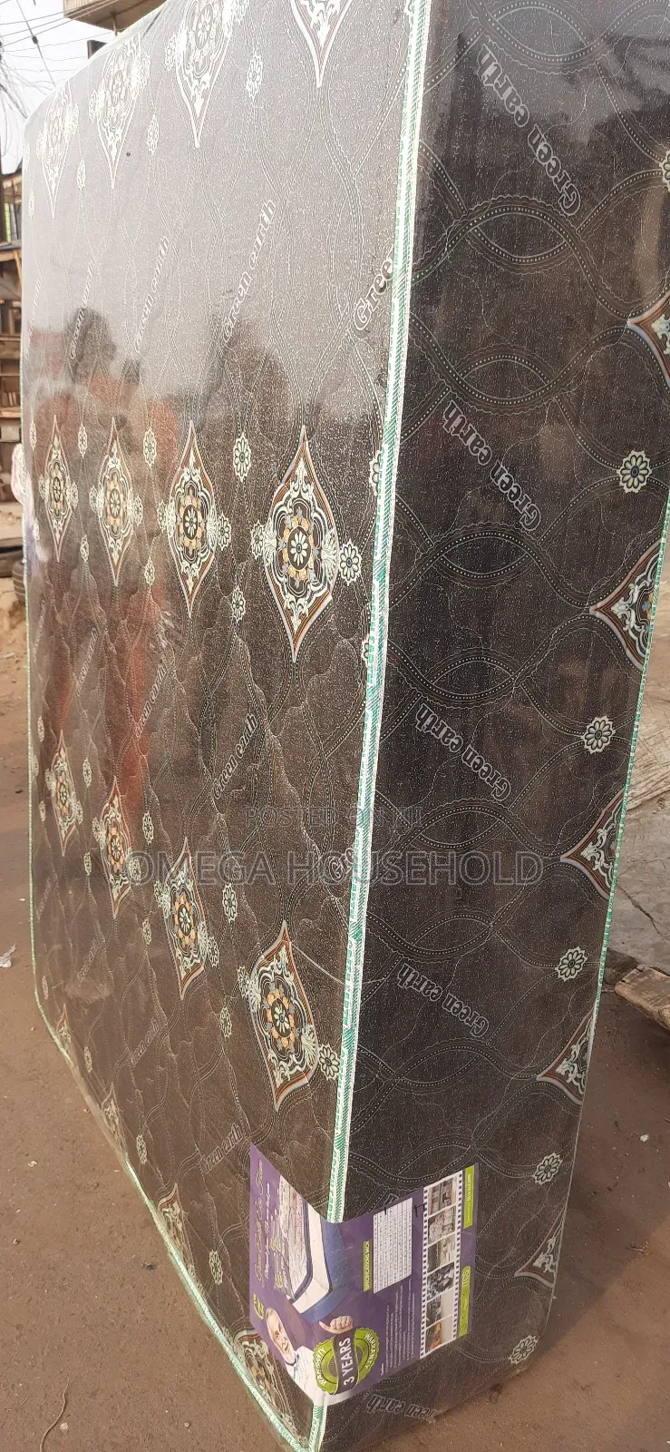 4.5 6fit by 10inches Semi Orthopaedic Mattress.
