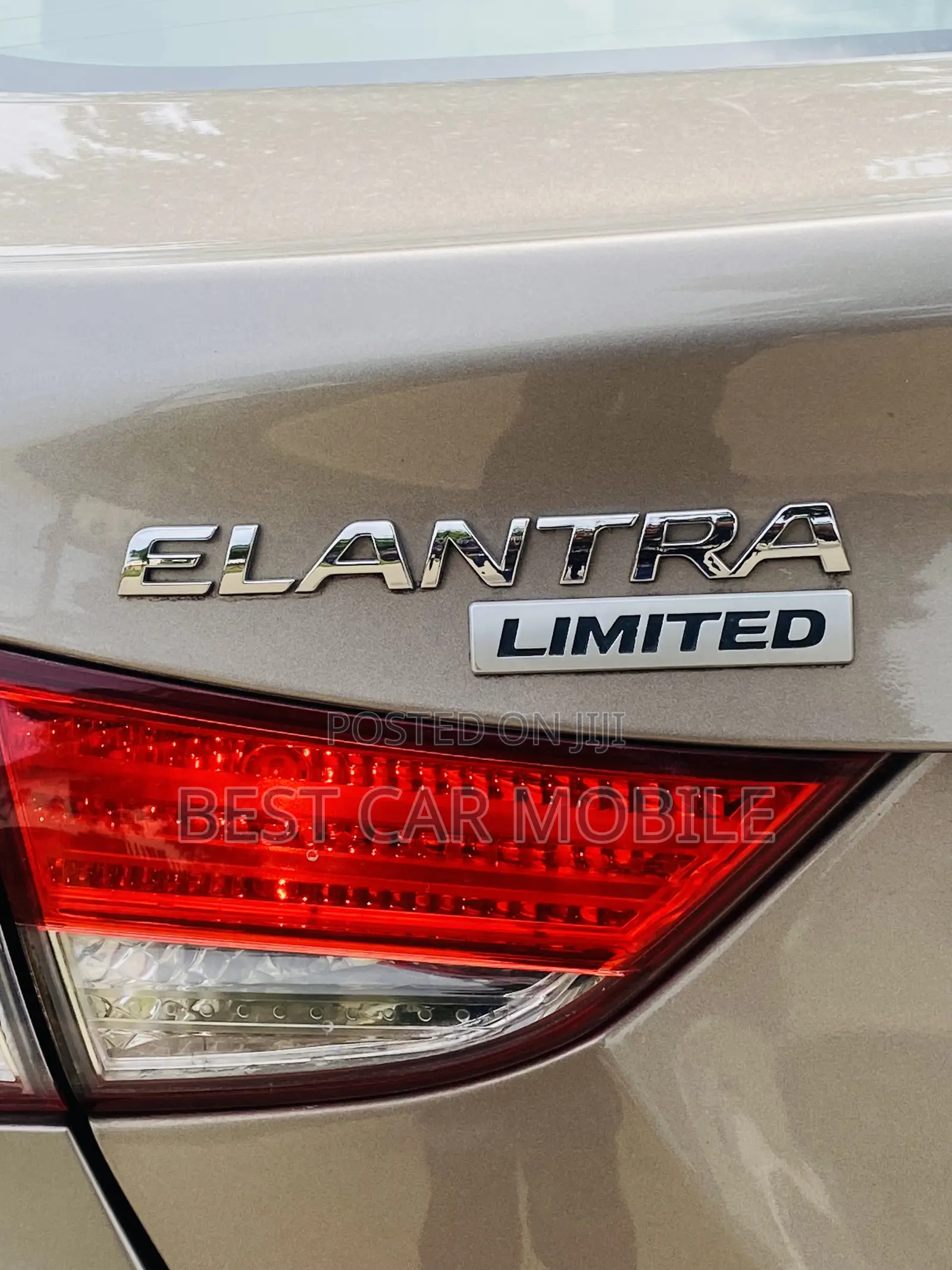 Hyundai Elantra Limited 4dr Sedan (1.8L 4cyl 6A) 2014 Brown