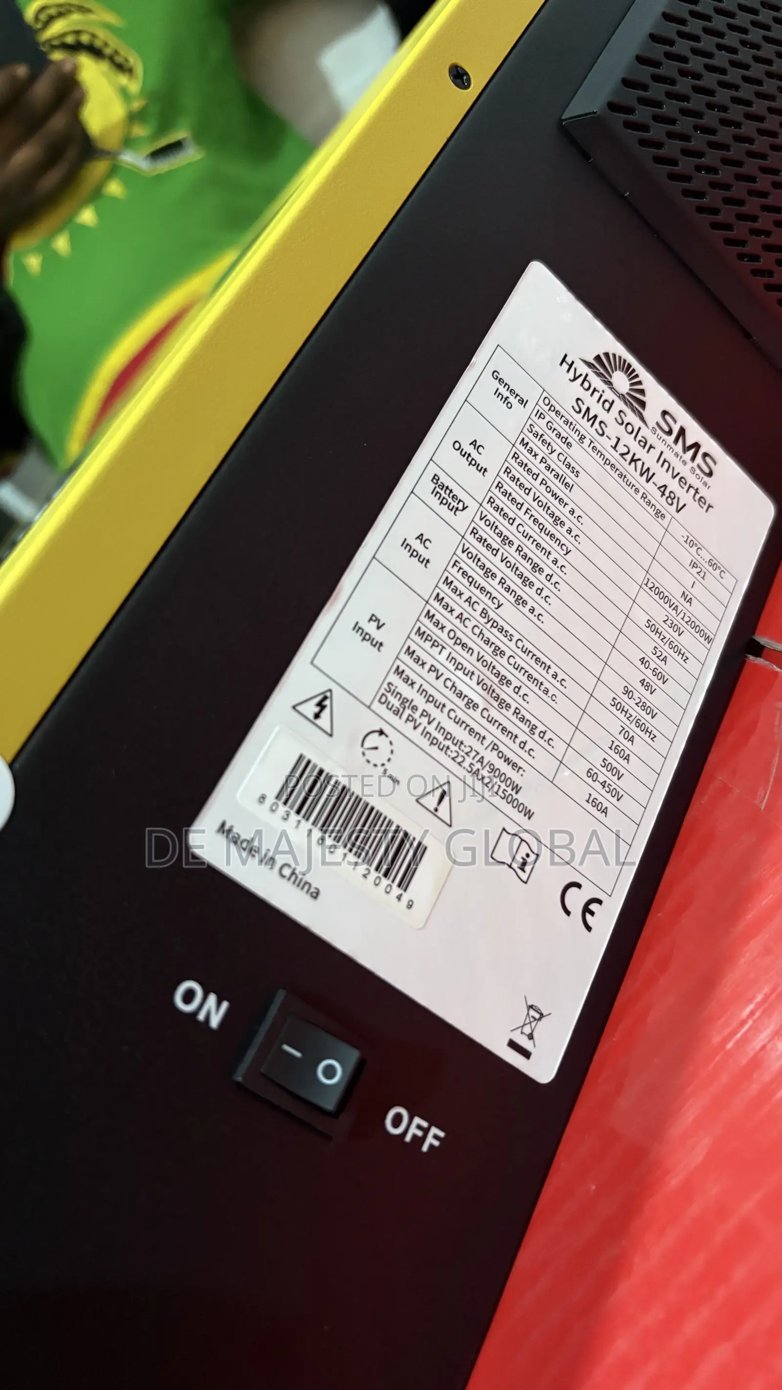 12kw SMS Hybrid Inverter