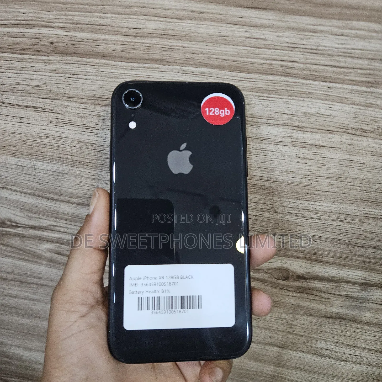Apple iPhone XR 128 GB Black