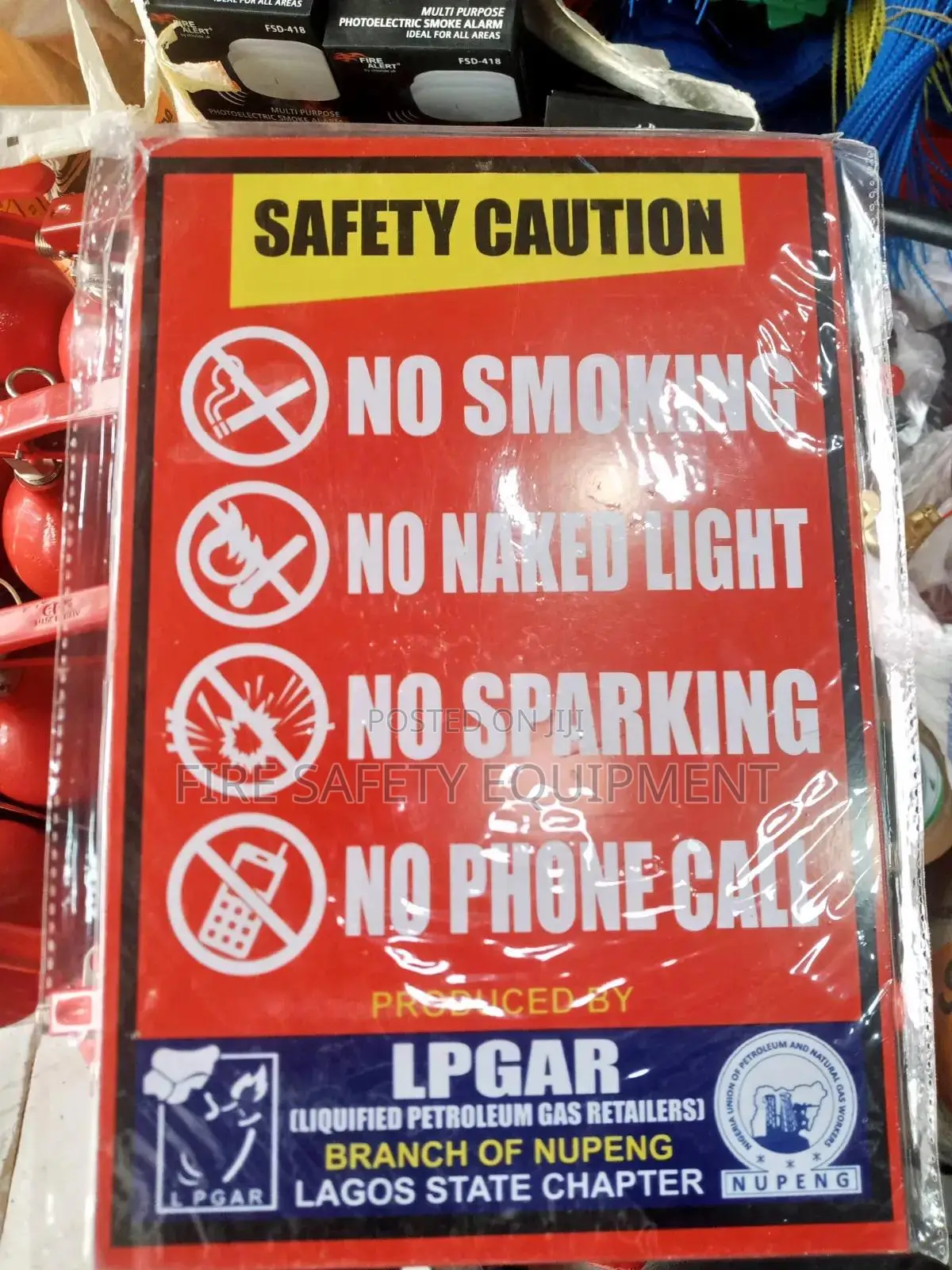 Fire Safety Caution Only