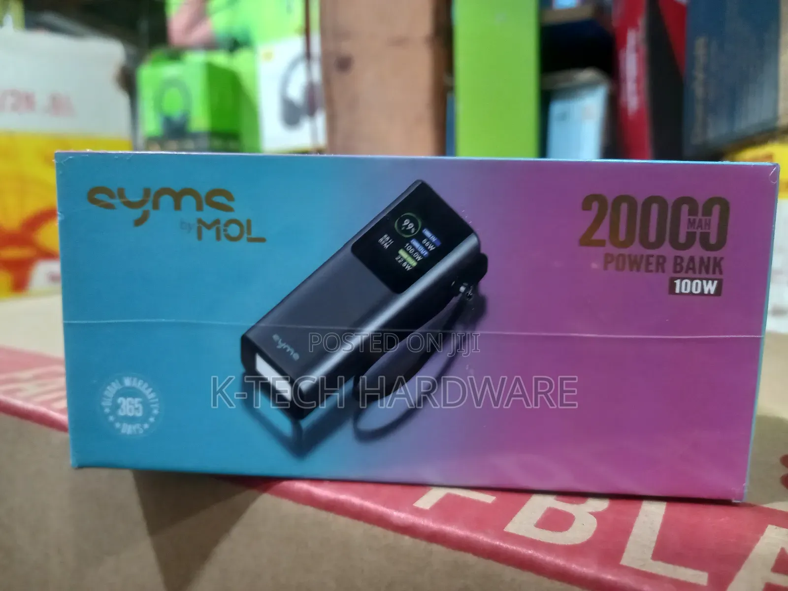 100watts Mol Syms House Party 20000mah Laptop Powerbank