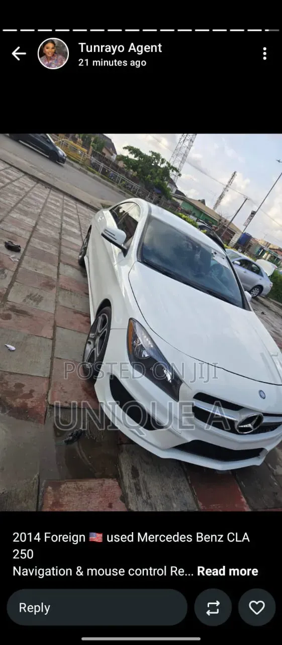 Mercedes-Benz CLA-Class 2014 White