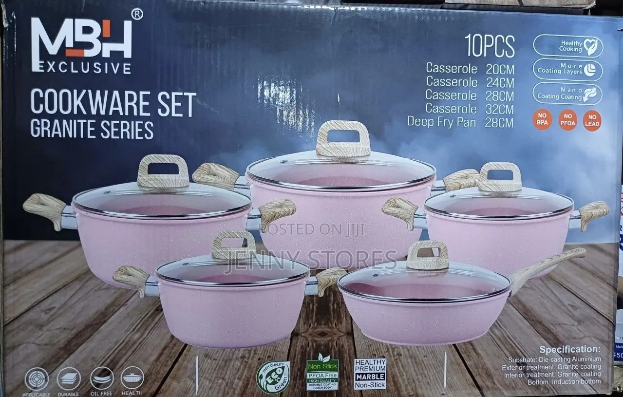MBH 10pcs Exclusive Pot Set