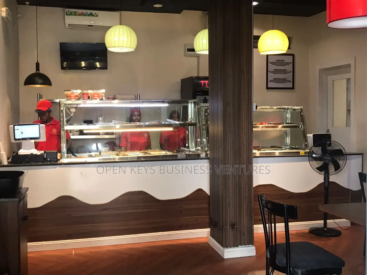 A Standard and Well Equipped Restaurant in a Mall