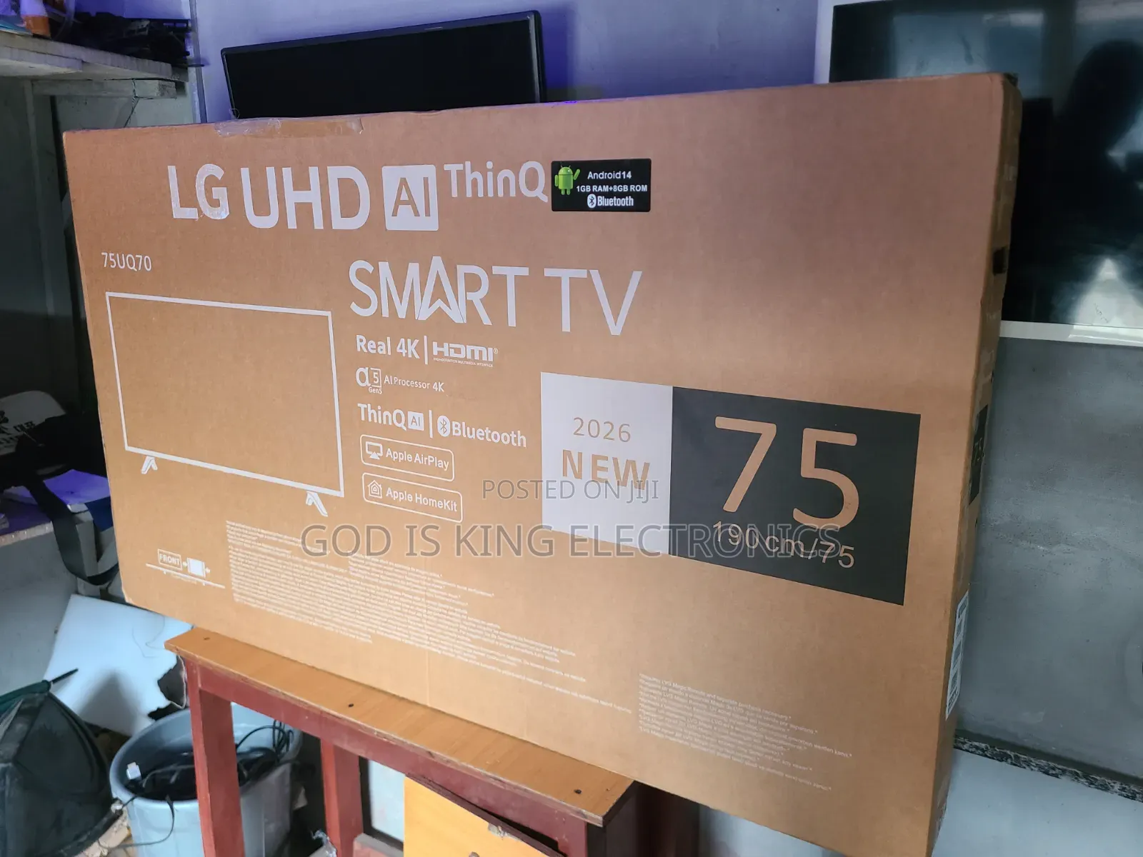 Lg 75 Brand New Smart Tv