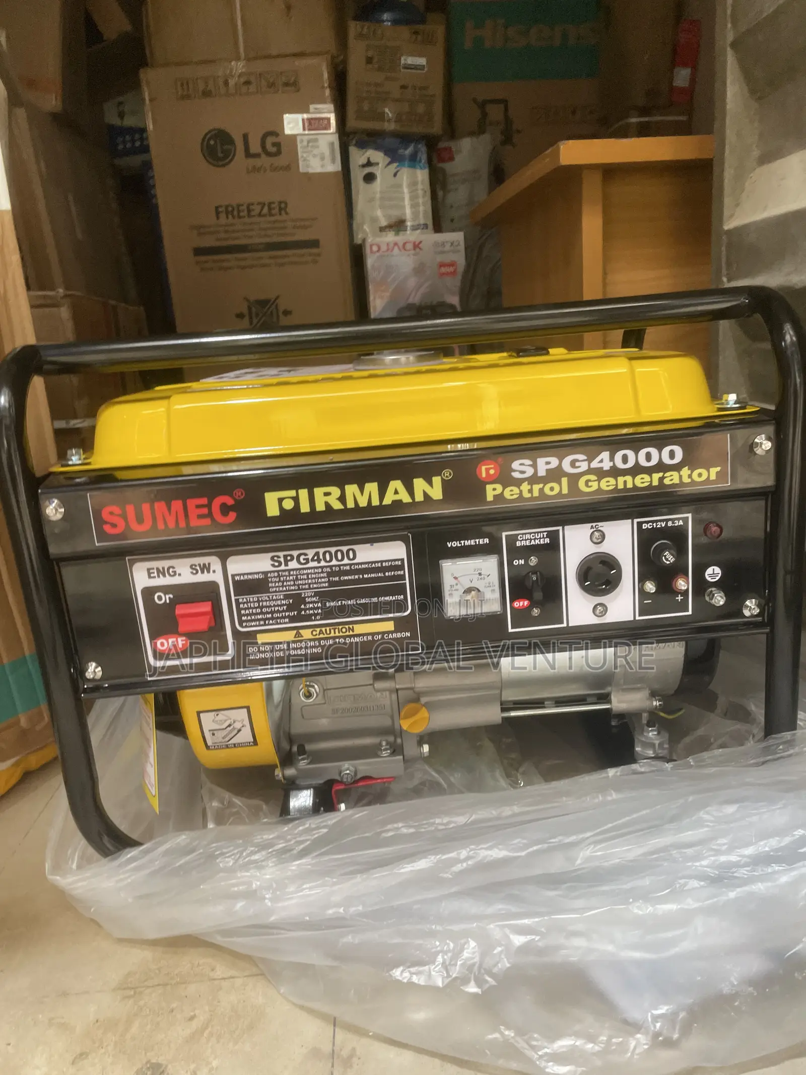 Spg4000 Manual Start Generator – Strong and Dependable