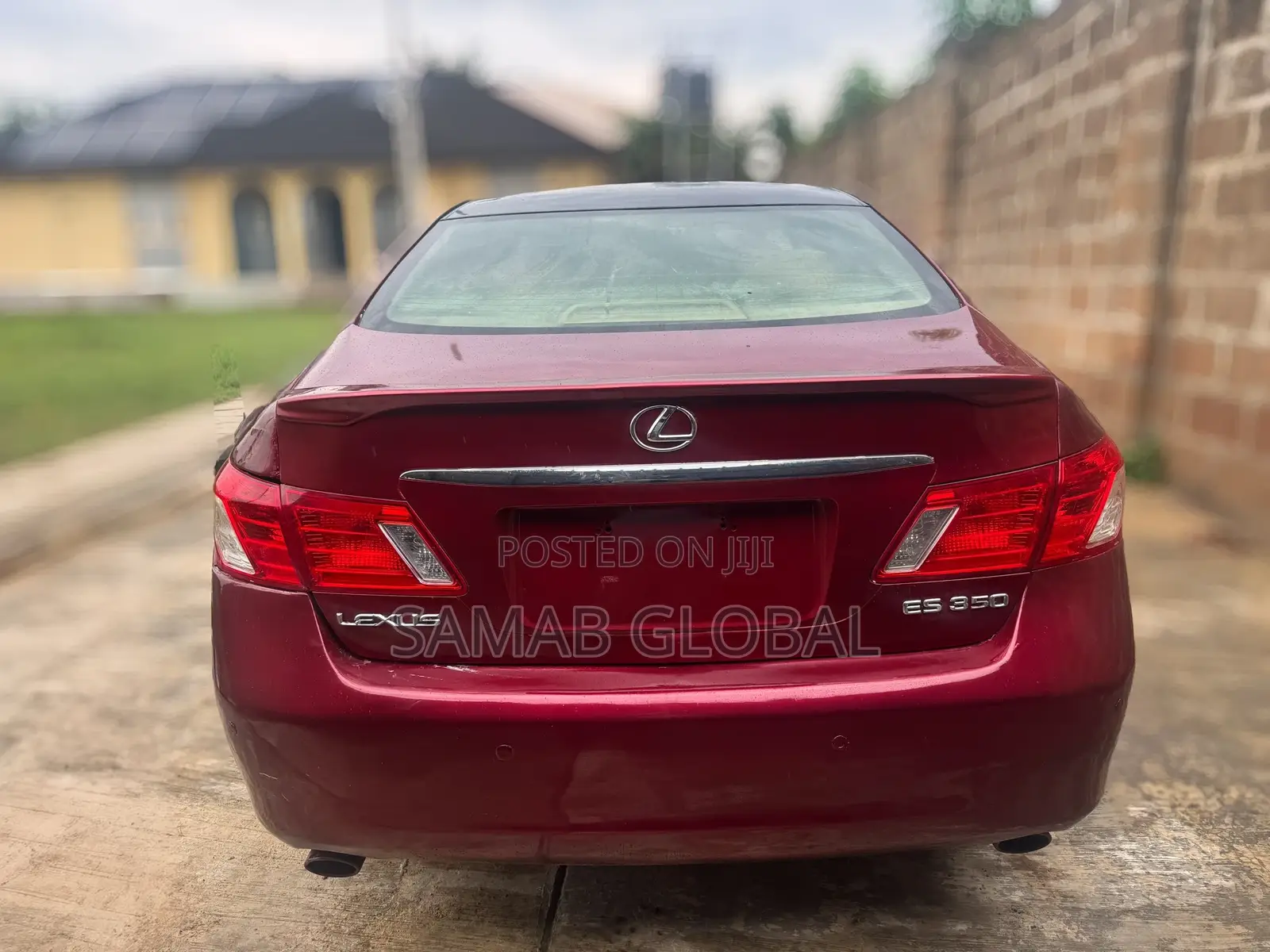 Lexus ES 350 2009 Burgundy