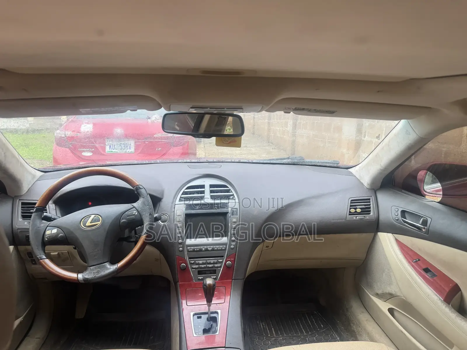 Lexus ES 350 2009 Burgundy