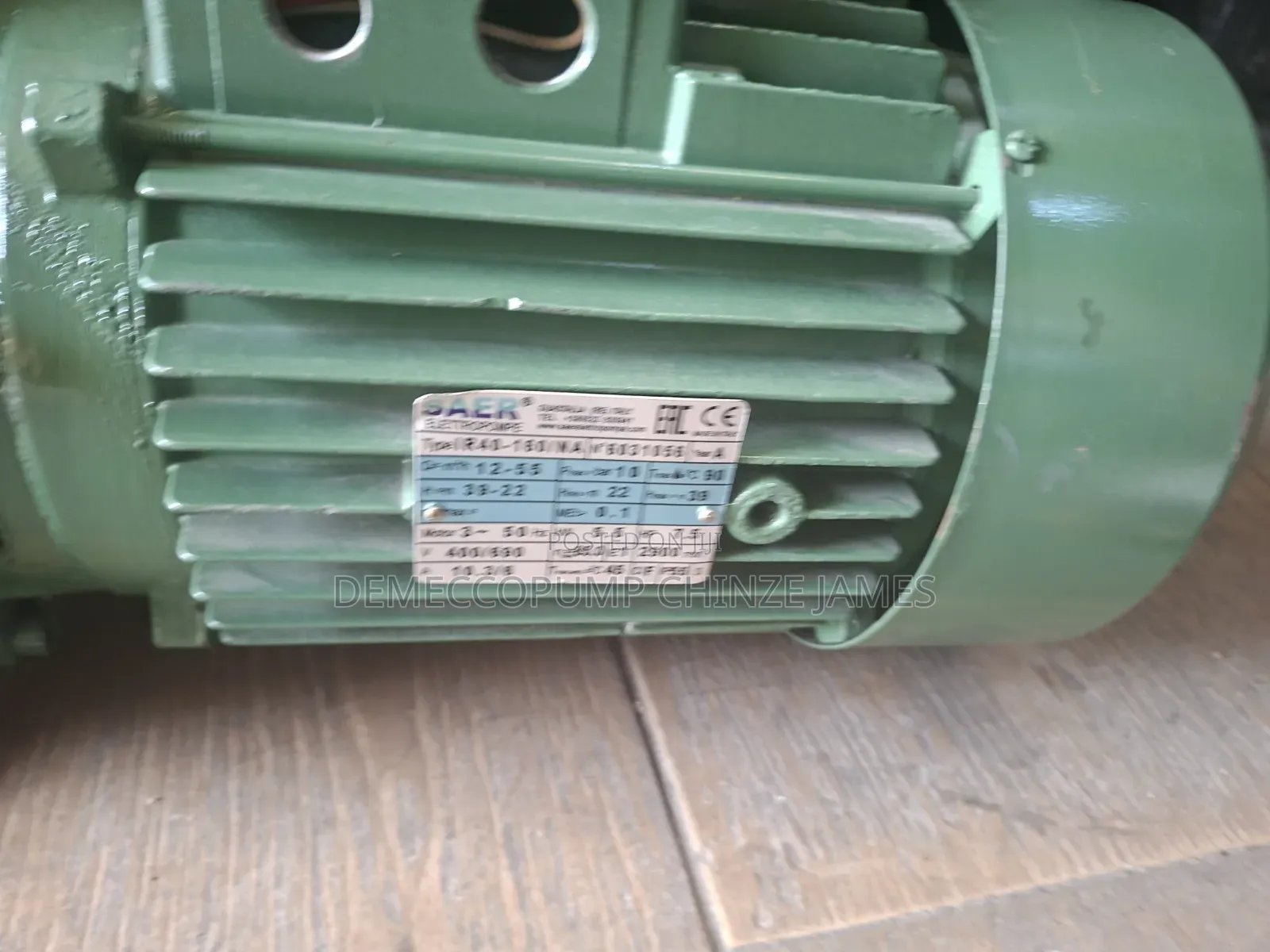 Saer Surface Pump Machine 5.5kw