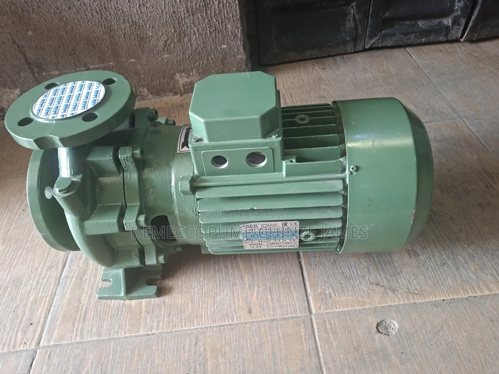 Saer Surface Pump Machine 5.5kw