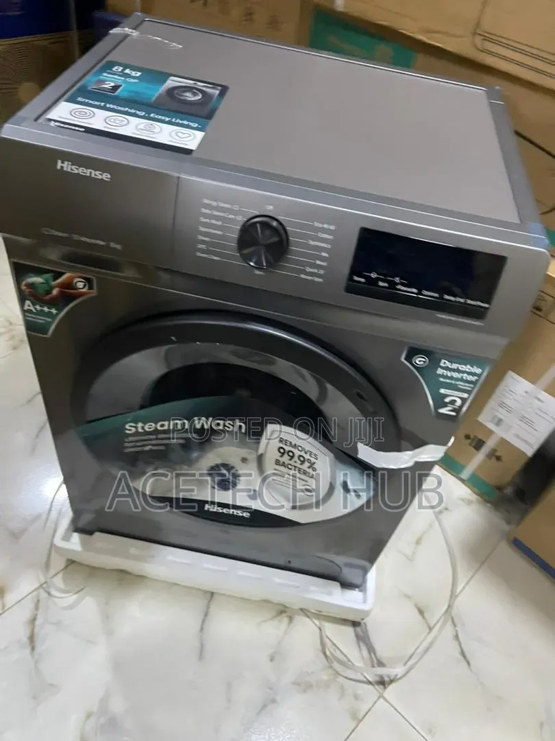 Fresh Clothes Every Time With Hisense 8kg