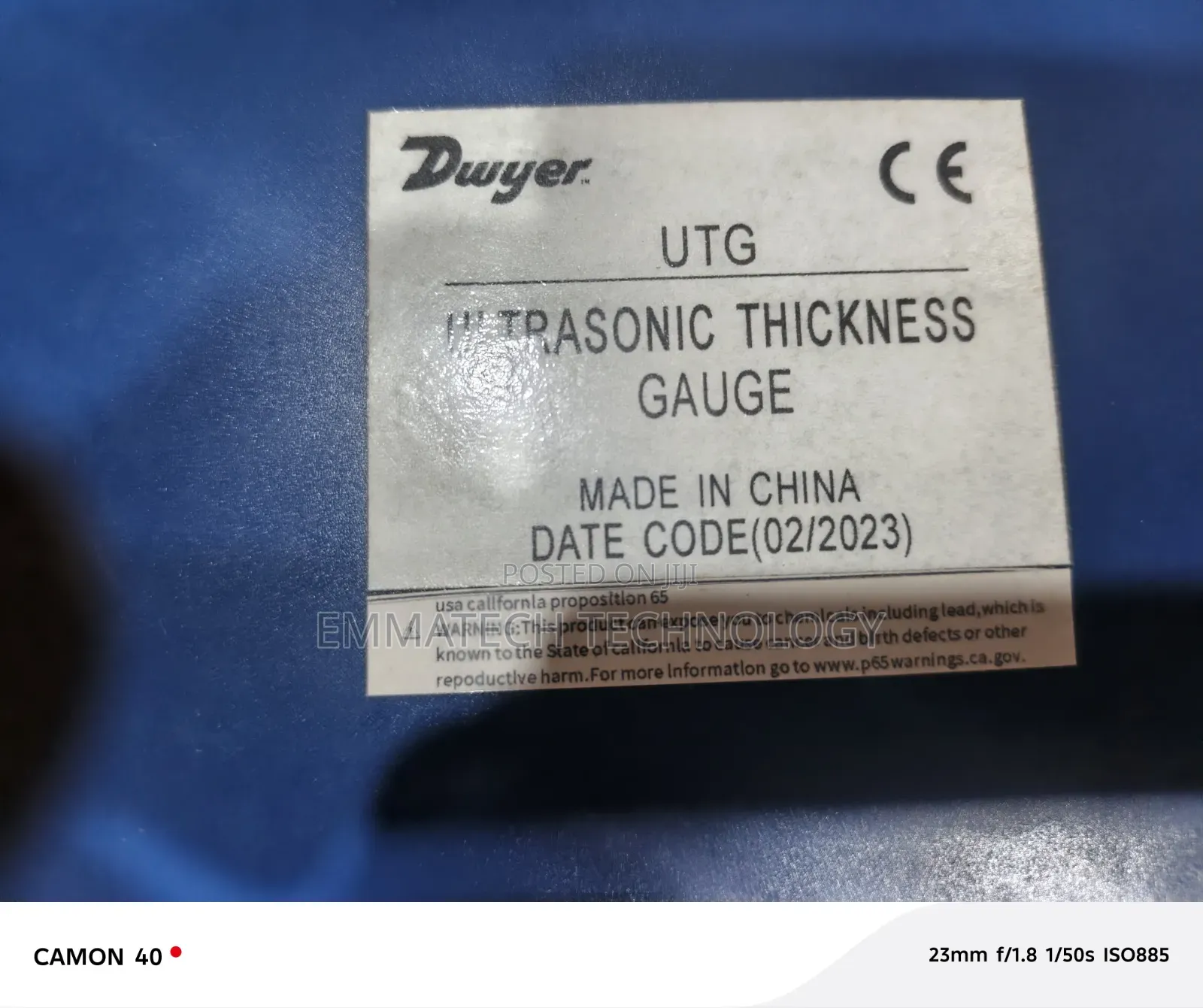 Transonic Thickness Gauge
