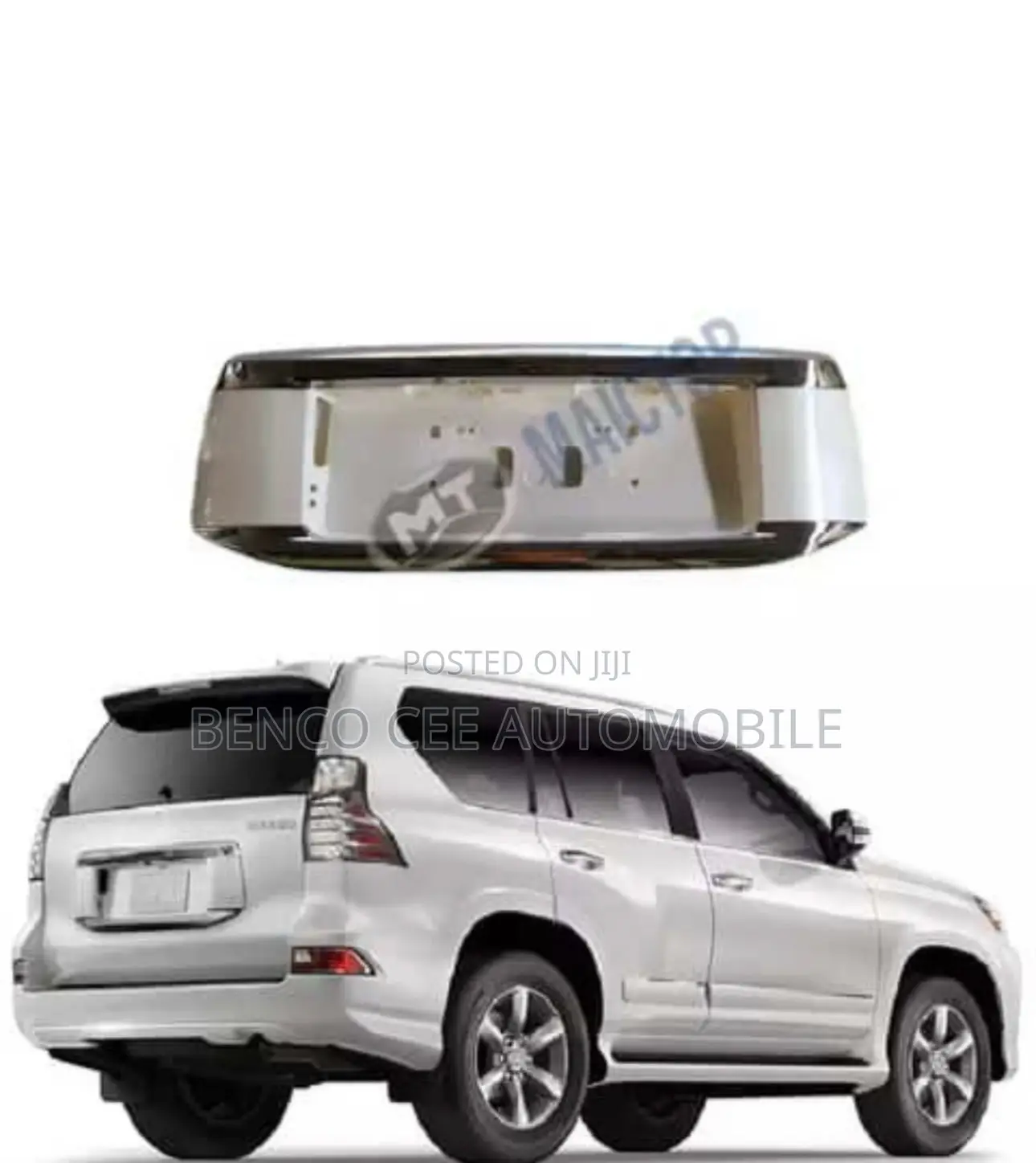 Original Plate Number Booth Dish Lexus Gx460