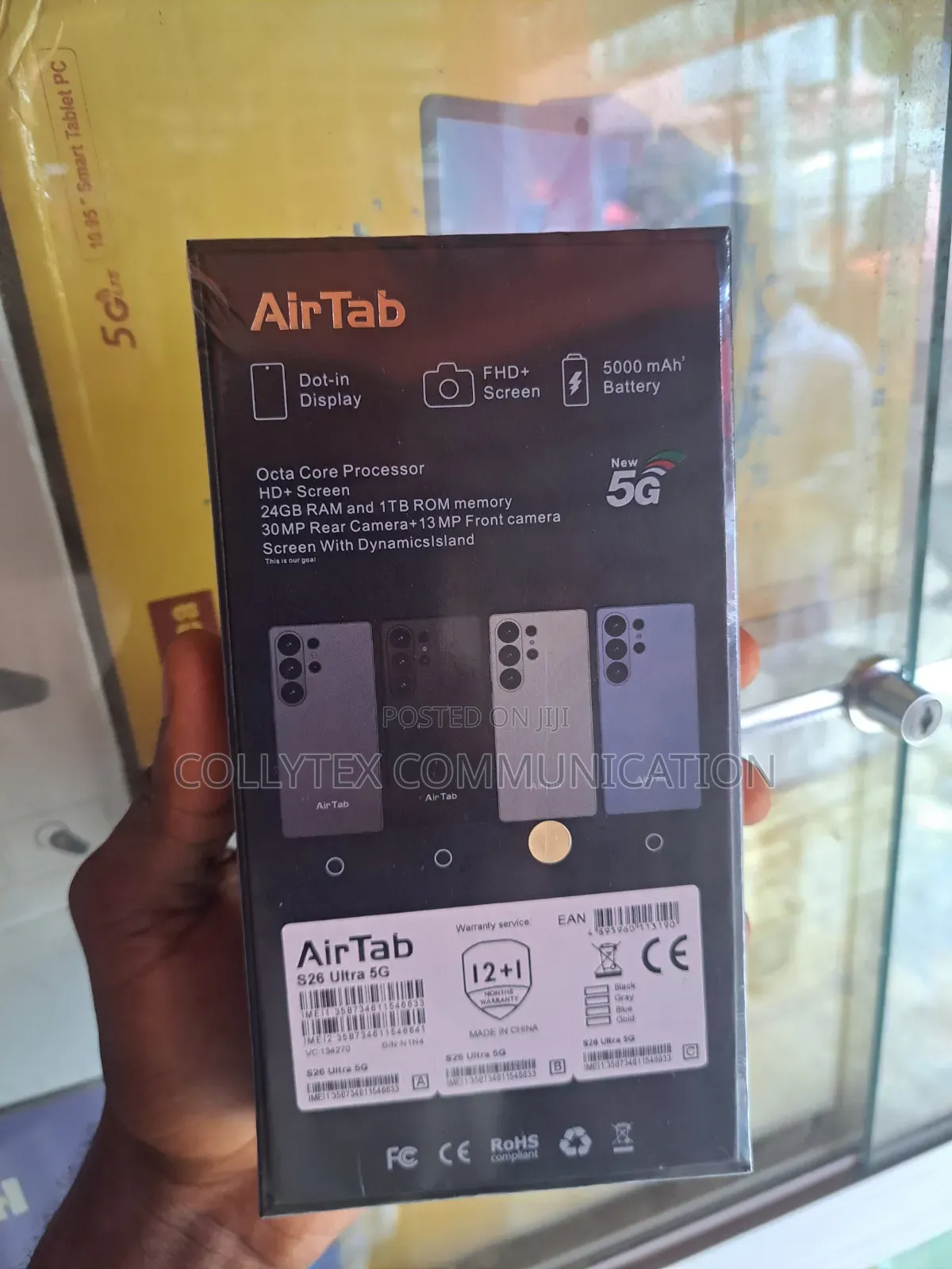 New AirTab S25 Ultra 5G 1 TB Black