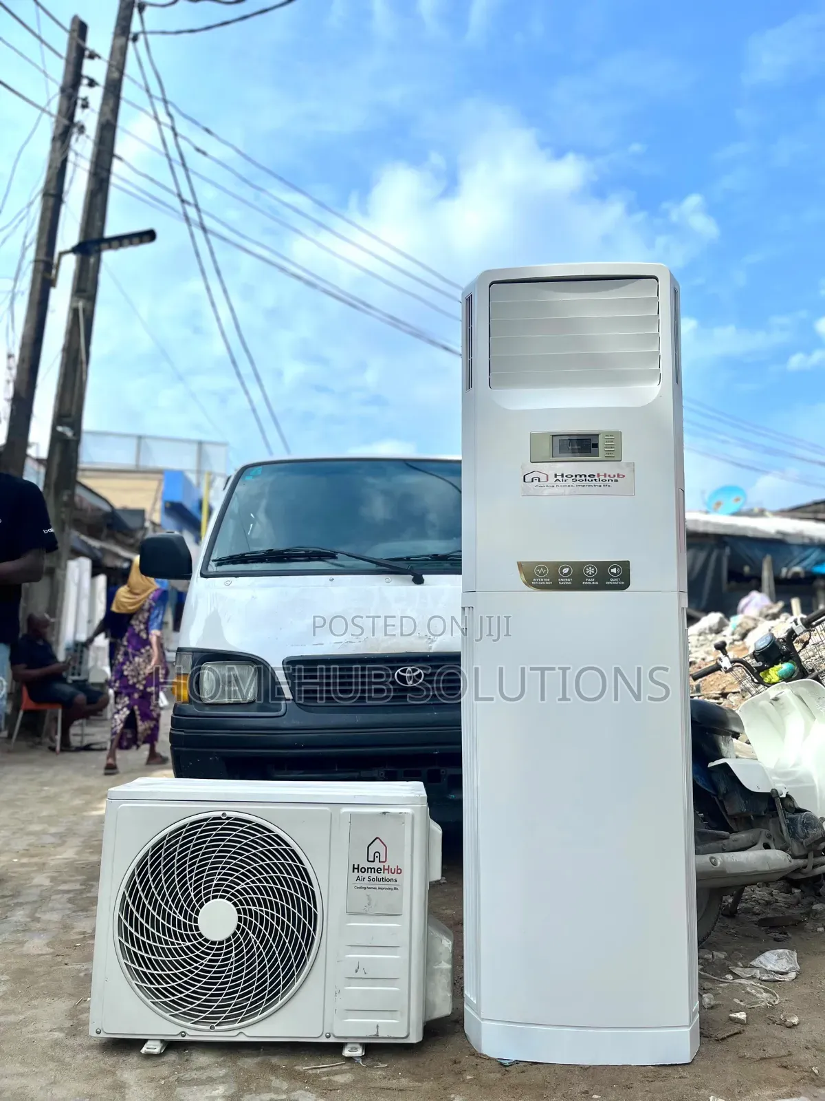 3hp Homehub Inverter Standing Air Conditioner