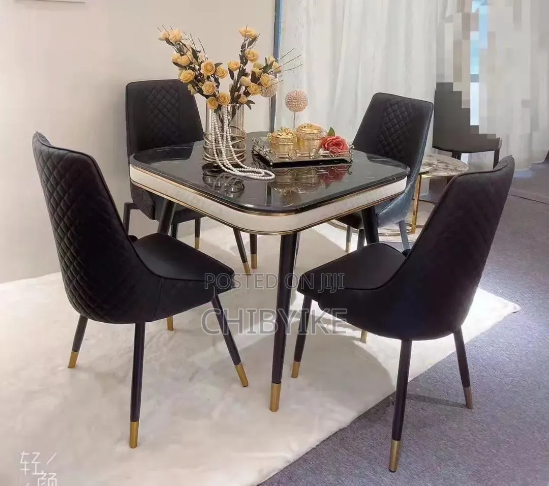 Marble Dining Set 4 Seater Strong and Nice Quality