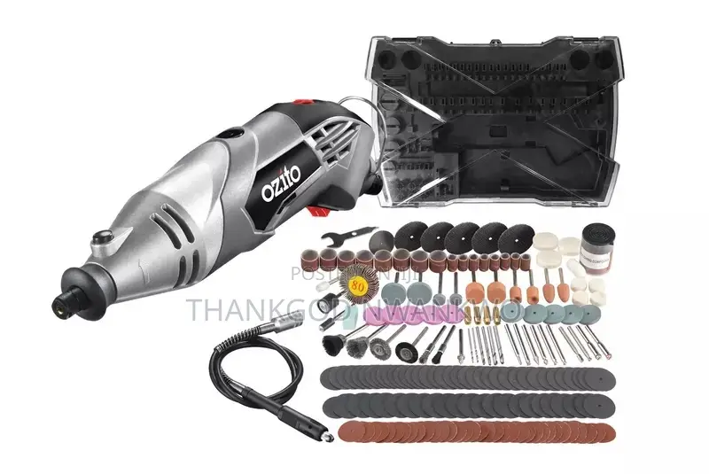 Ozito Rotary Tool Kit With Flex Shaft