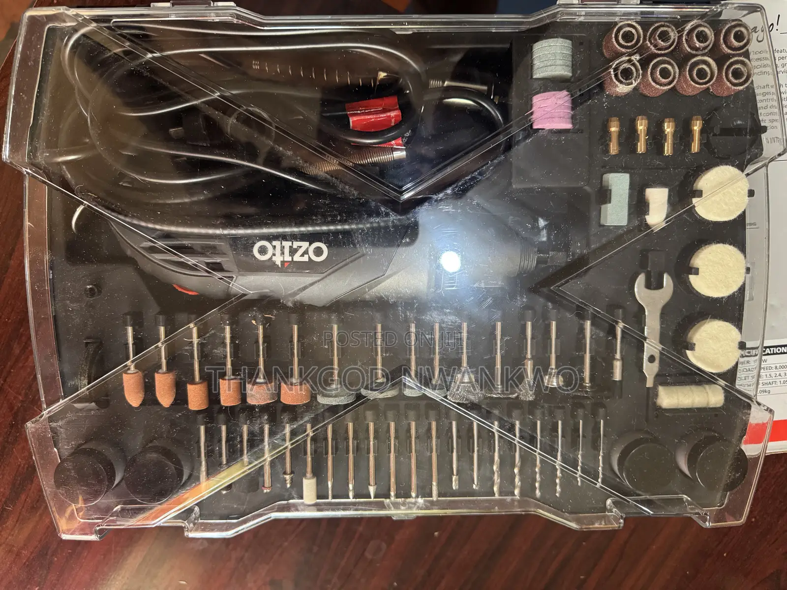 Ozito Rotary Tool Kit With Flex Shaft